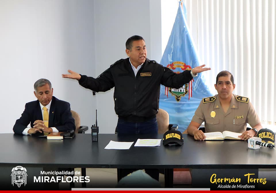 Alcalde de Miraflores emplaza a Policía por inseguridad distrital