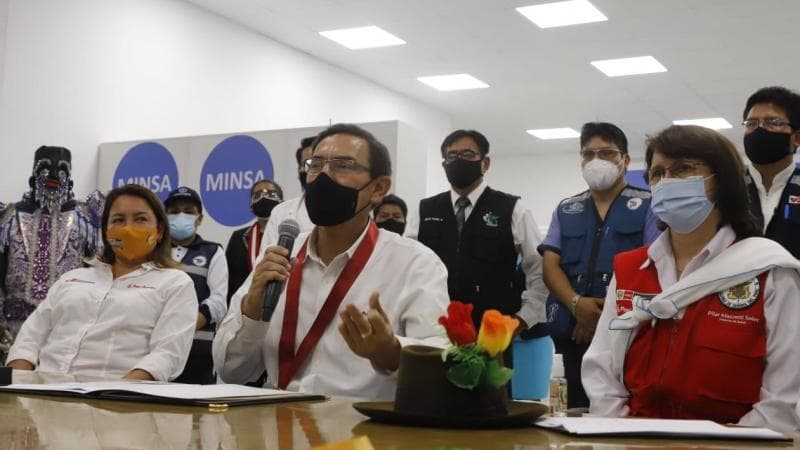 Vizcarra: “El pueblo define el destino del país”