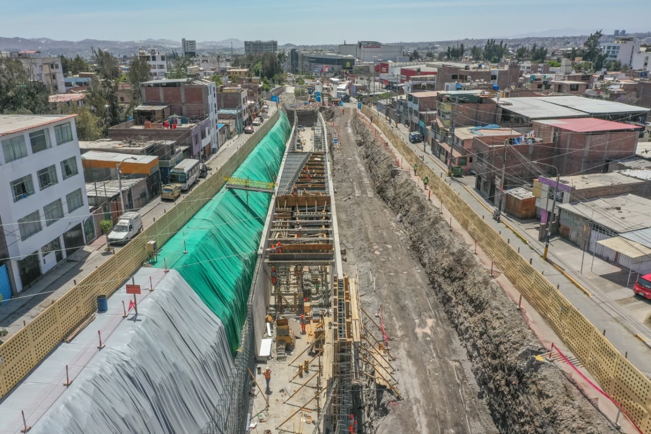 Obra de interconexión vial "Bicentenario" se encuentra al 20%