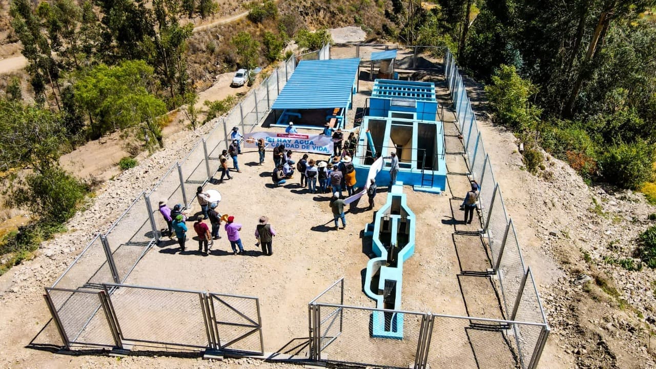 El pueblo de Nahuira cuenta con agua potable y desague