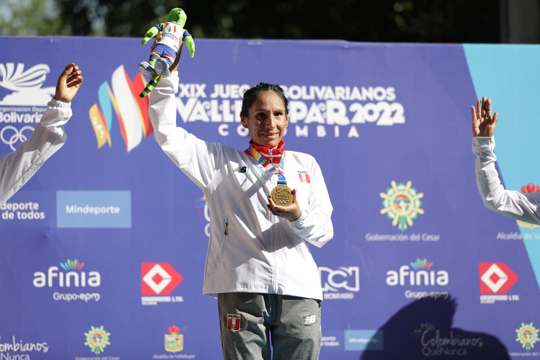 Gladys Tejeda ganó la medalla de oro en los Juegos Bolivarianos