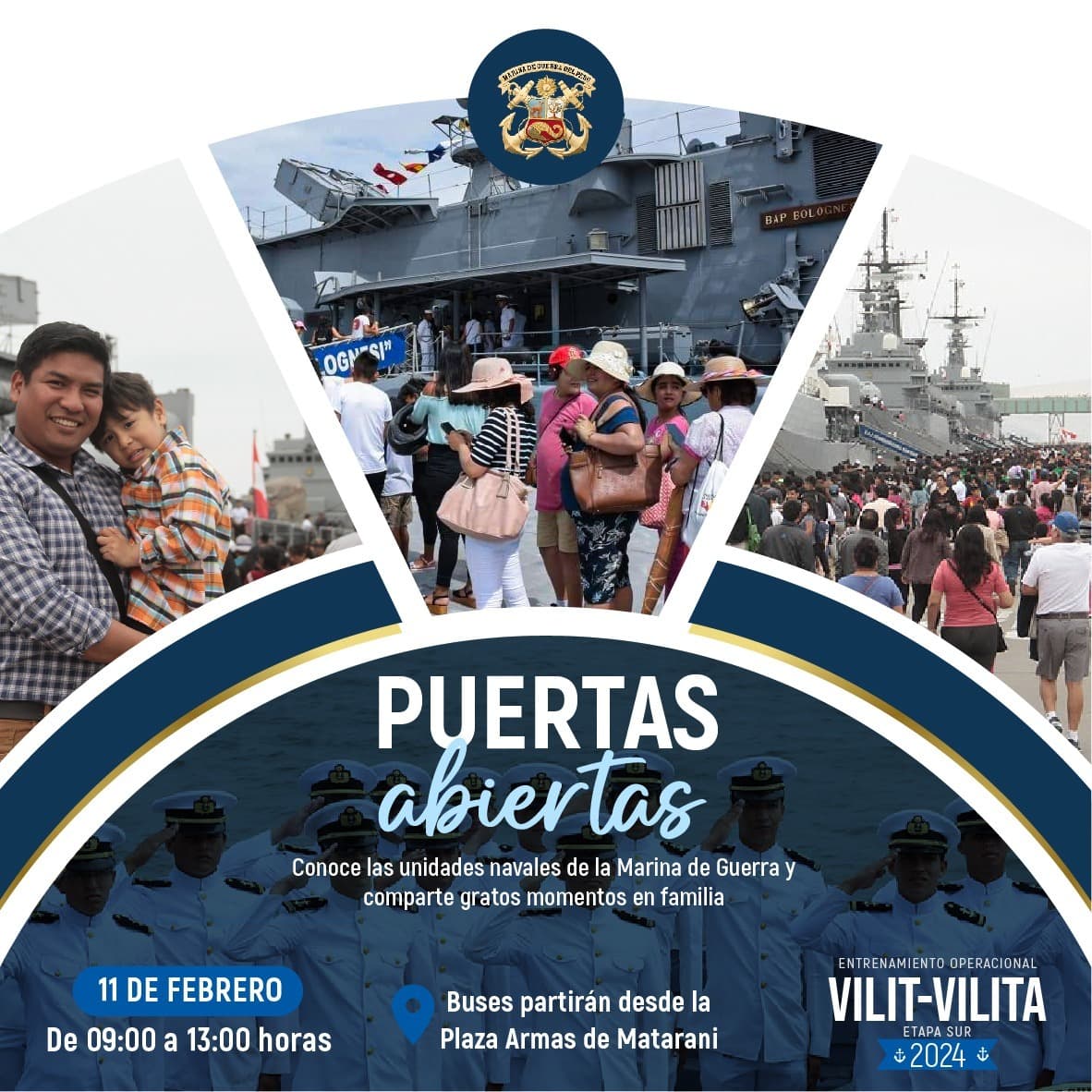 Hoy y mañana exhibirán tres embarcaciones de la Marina