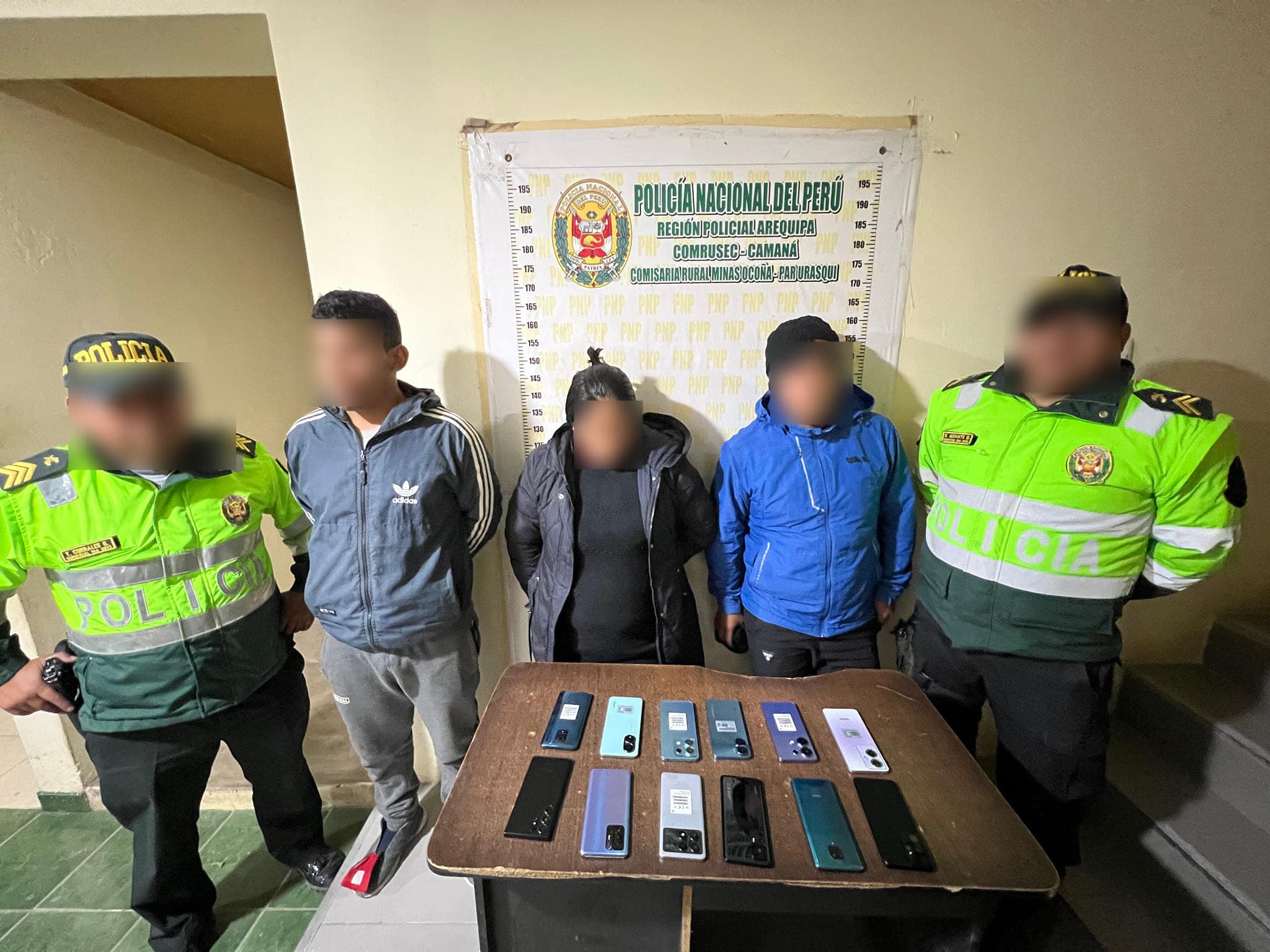 Capturan a 5 requisitoriados en operativo realizado en Secocha
