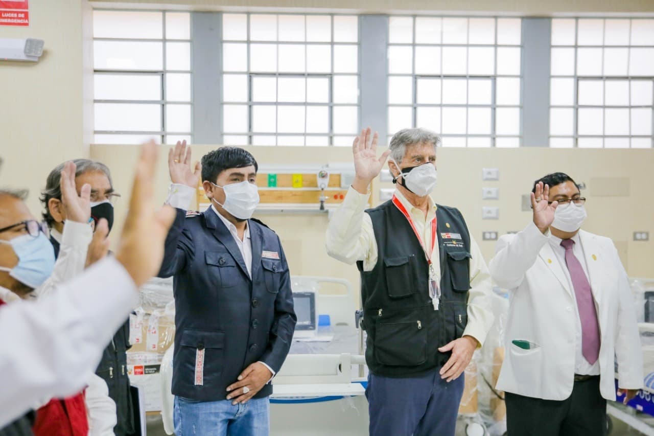 Cáceres Llica pide celeridad en compra de vacunas a Sagasti