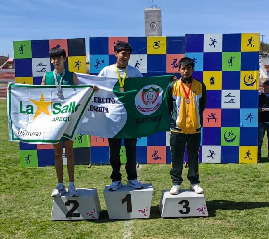 Alumno del Colegio del Ejército es subcampeón nacional en salto largo