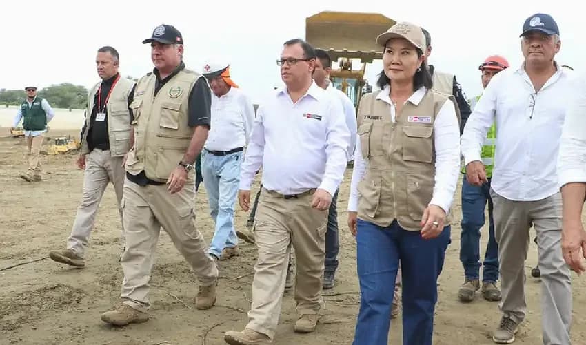 Keiko Fujimori admite límites ante posible meganiño en Piura