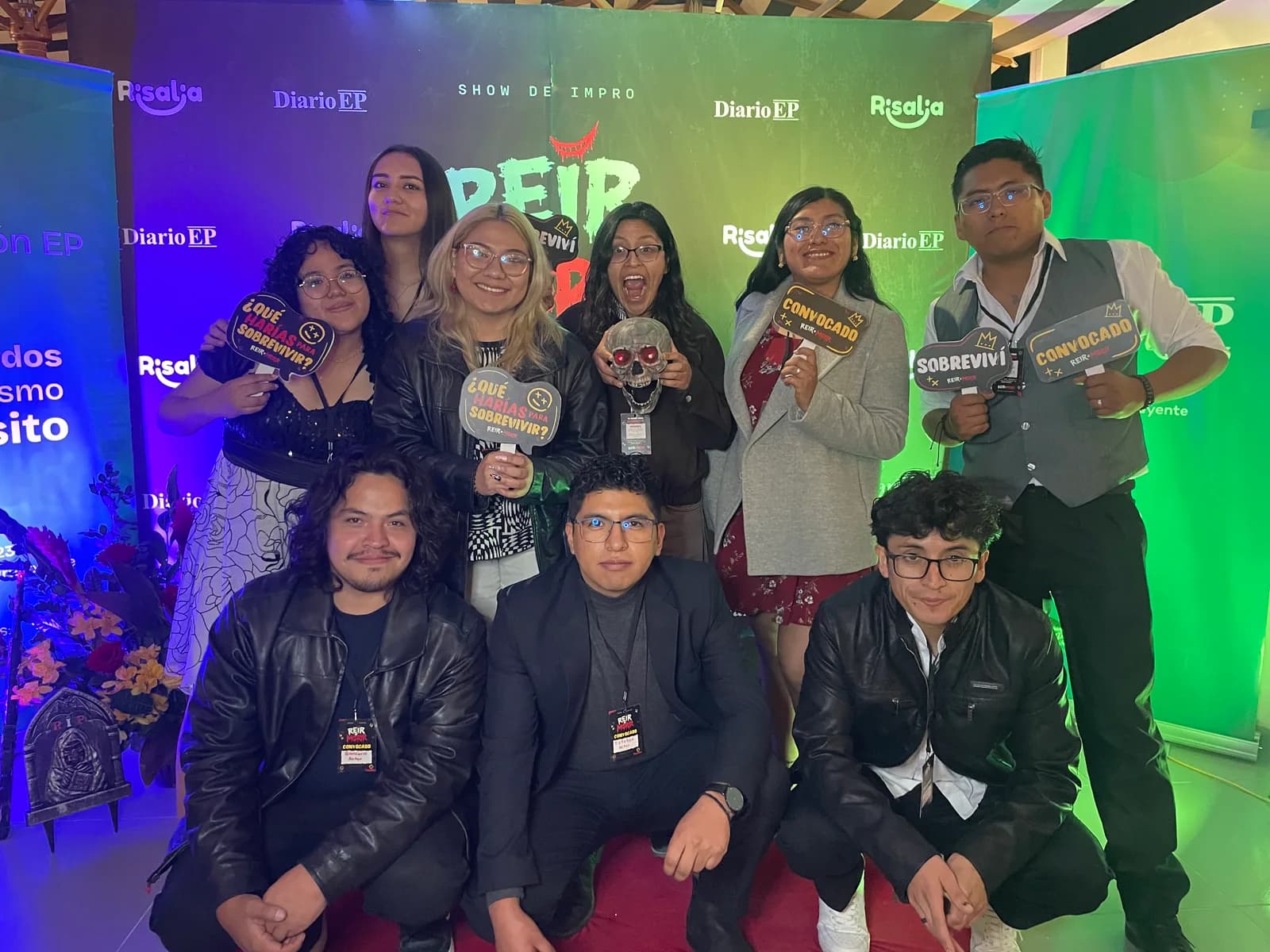 “Reír o Morir”: Un show de impro, terror y comedia