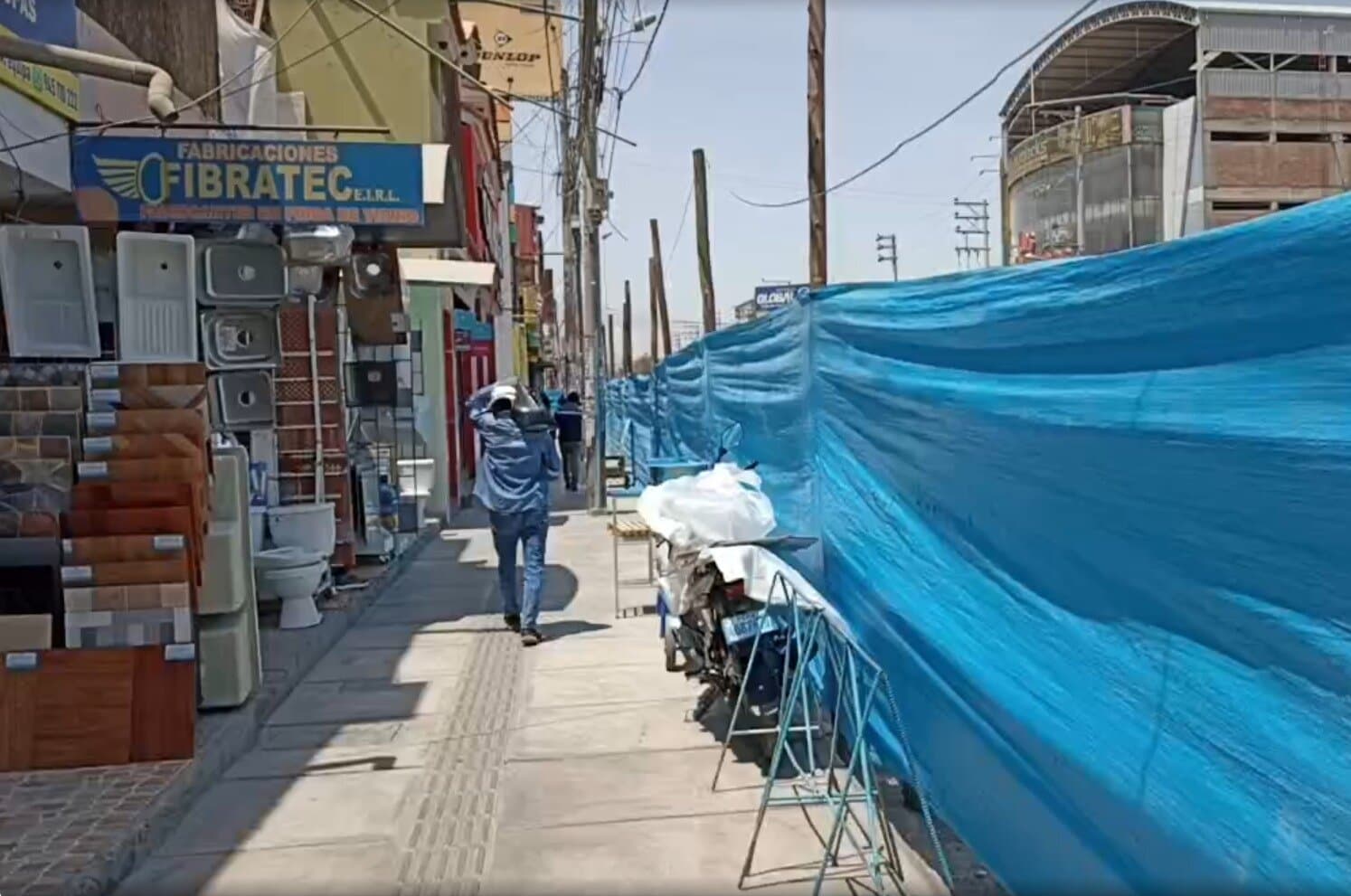 Afectados por obra en avenida Jesús demandan más seguridad