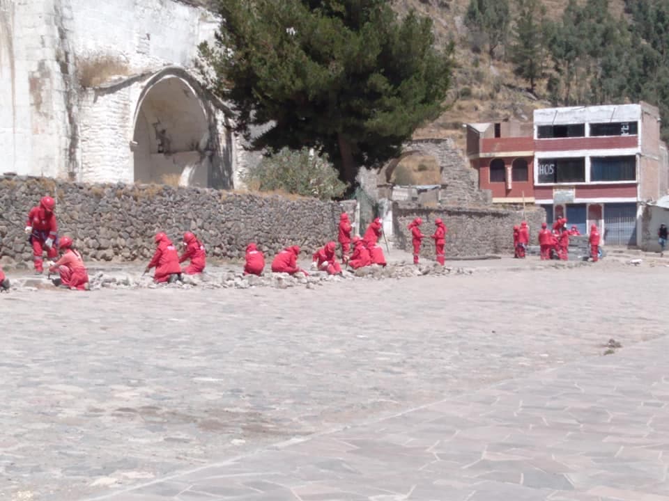 Caylloma: Finaliza obra donde laboran 63 mujeres achomeñas