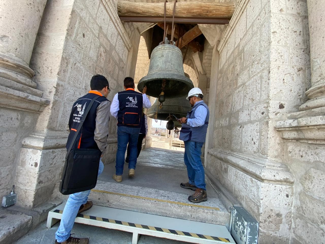 Inspeccionan iglesias del Cercado antes de las estaciones