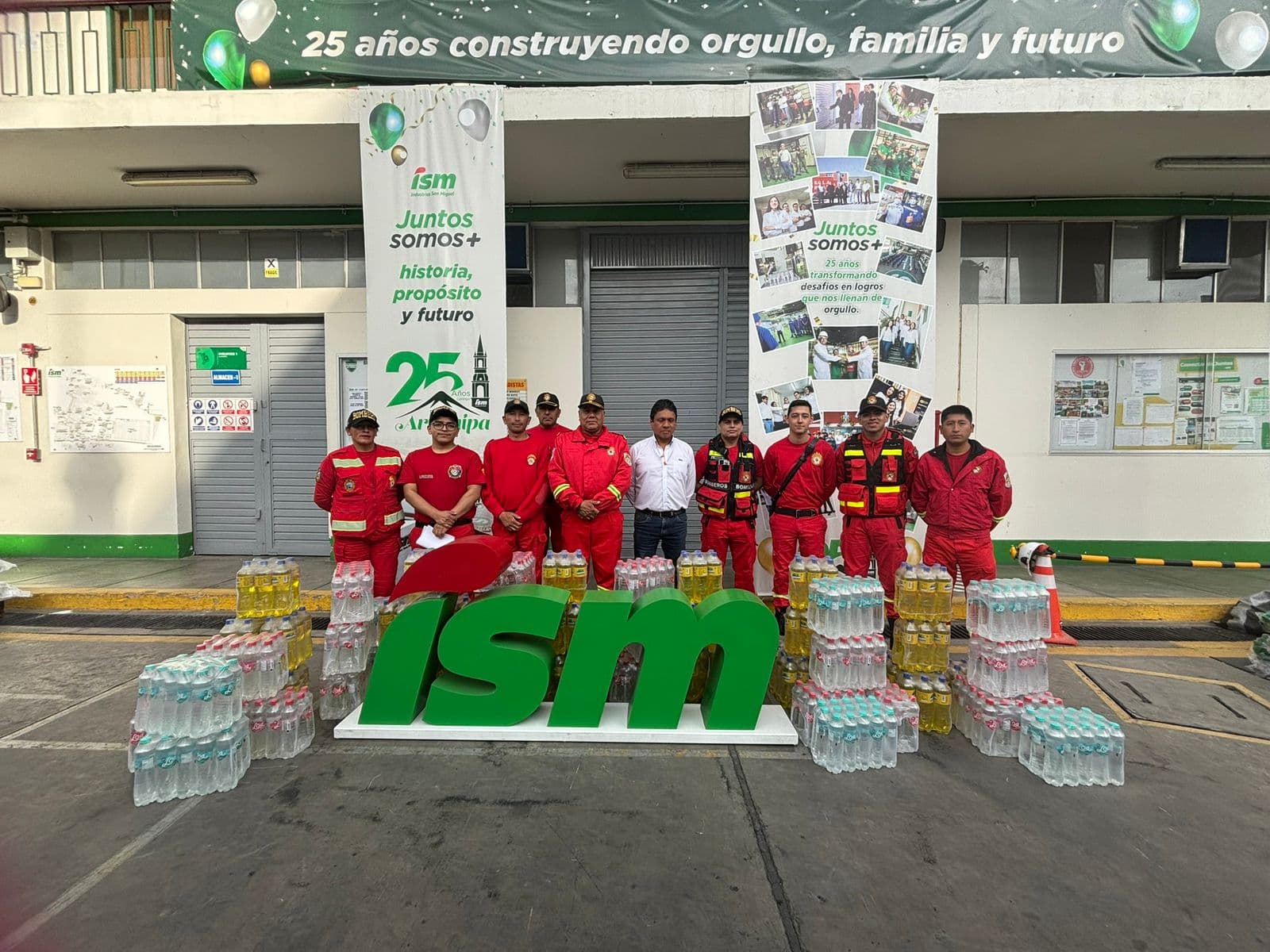 Industrias San Miguel (ISM) donó más de 88 millones de litros de bebidas en 2025