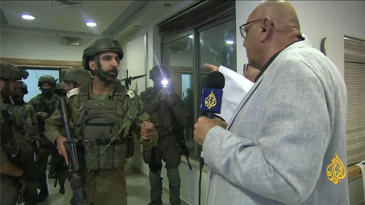 Israel interviene televisora Al Jazeera en Cisjordania