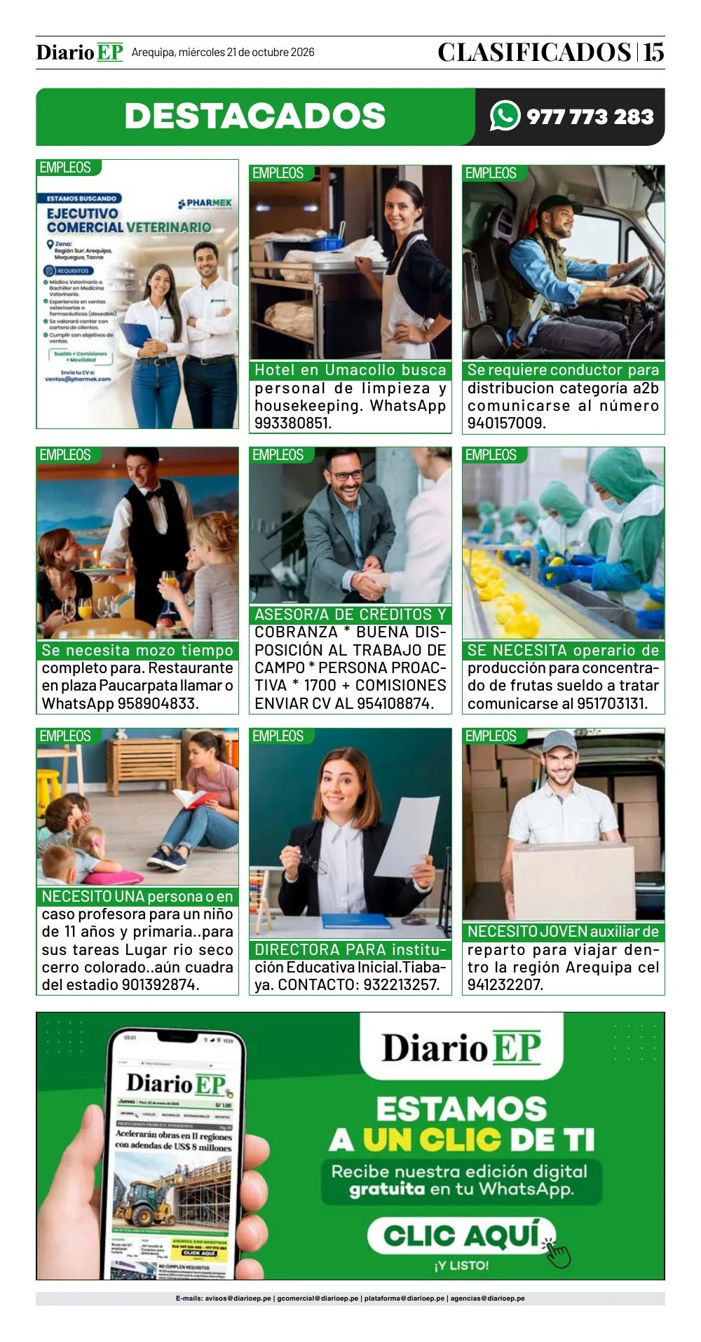 Edición impresa — página 15