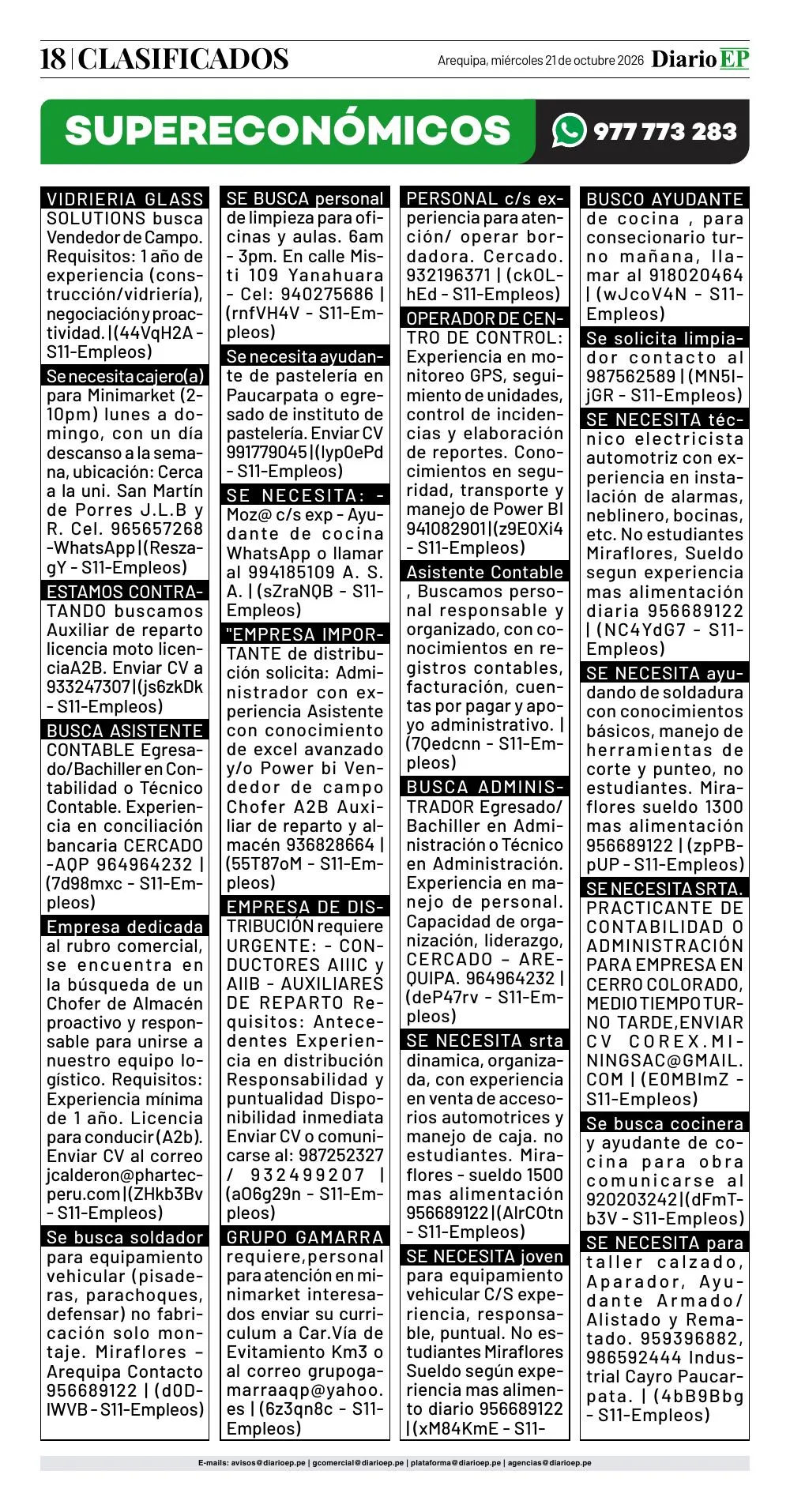Edición impresa — página 18