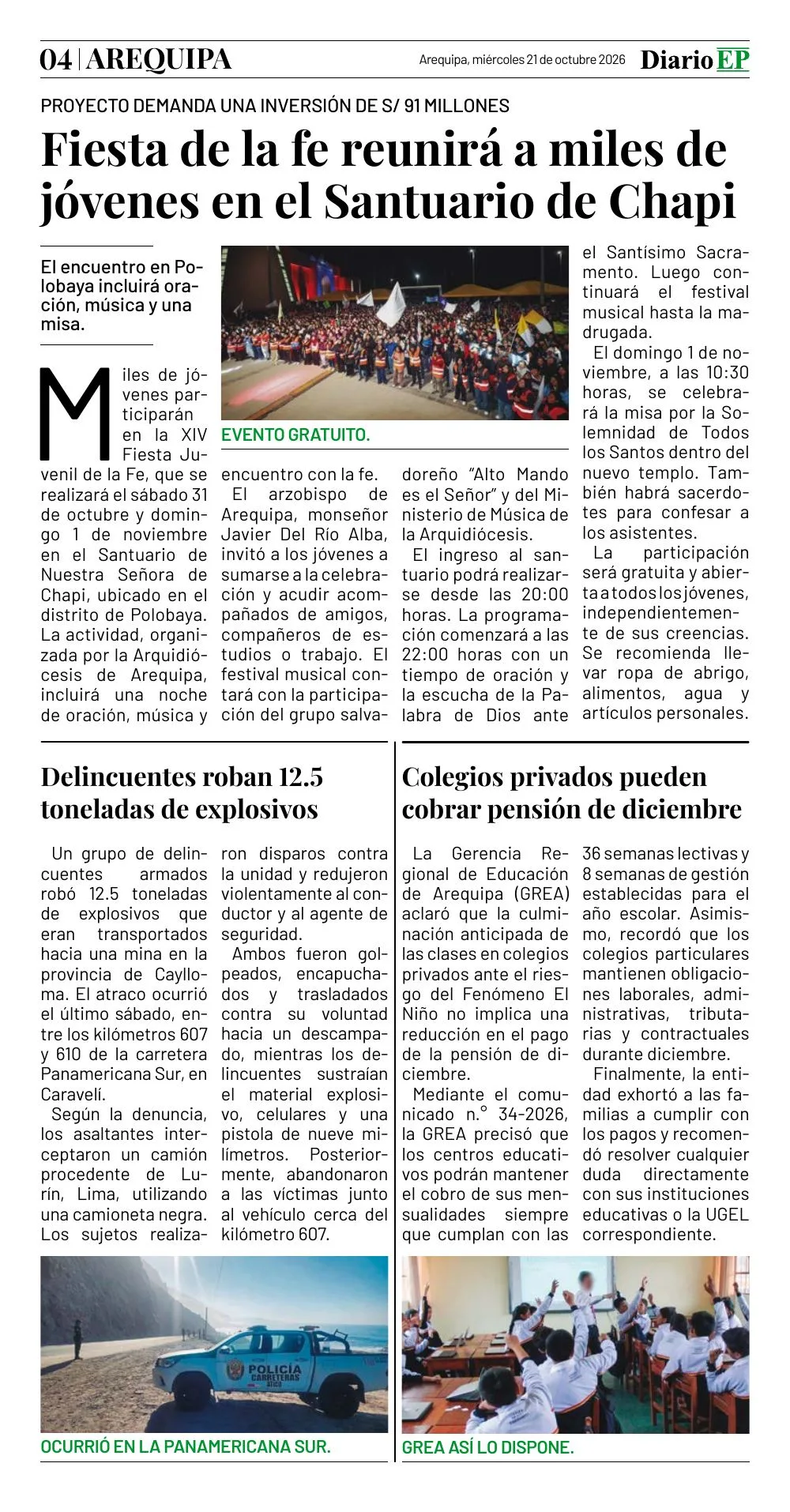 Edición impresa — página 4