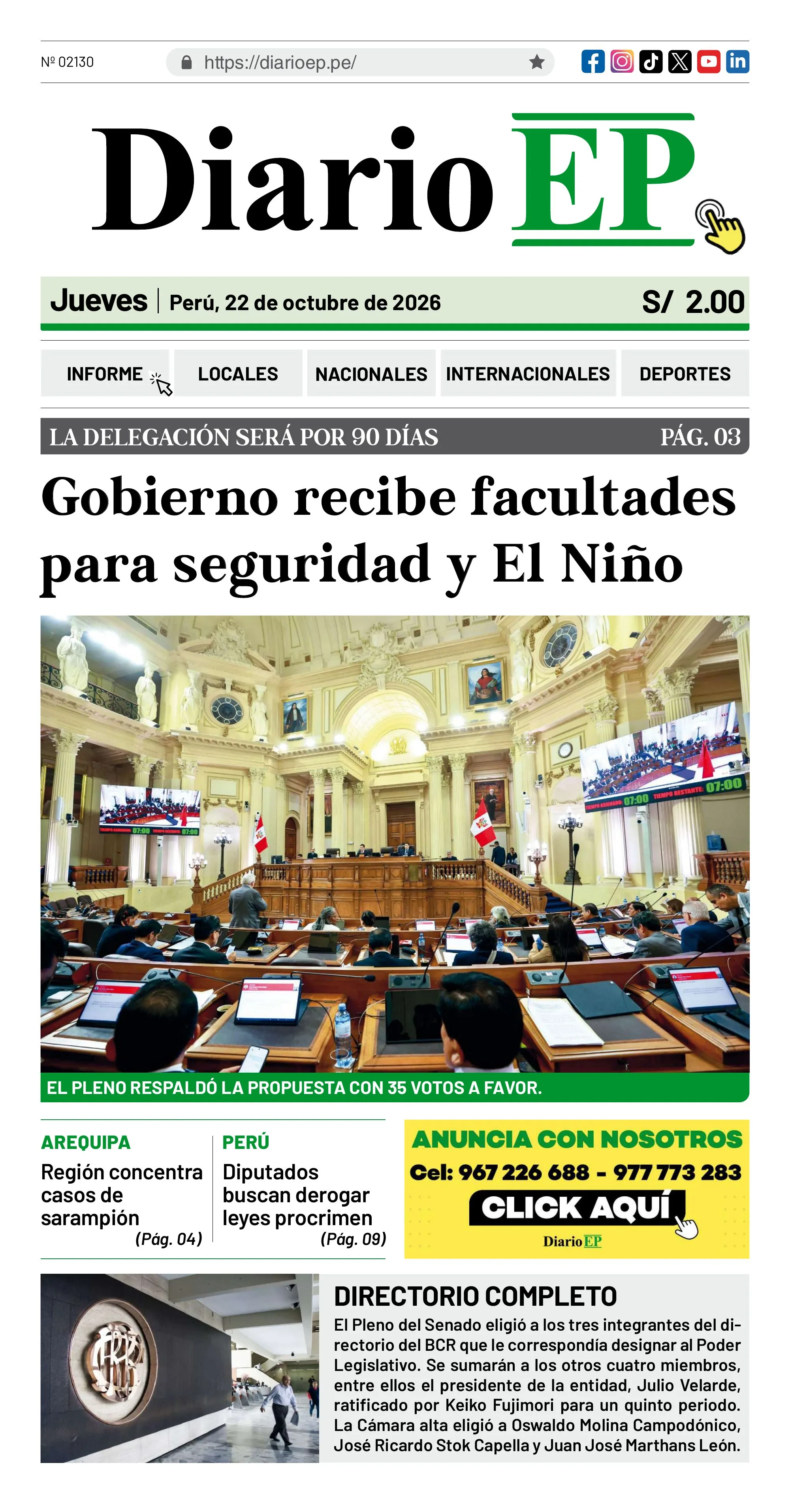 Edición impresa