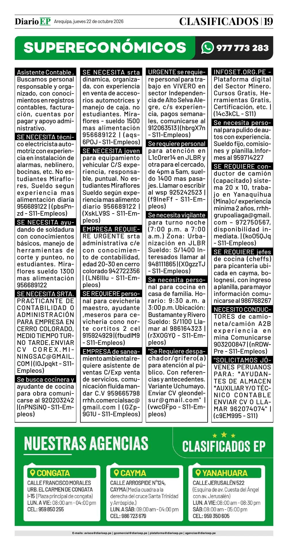 Edición impresa — página 19