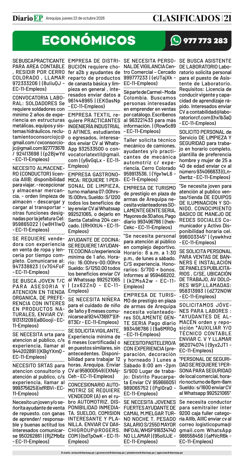 Edición impresa — página 21