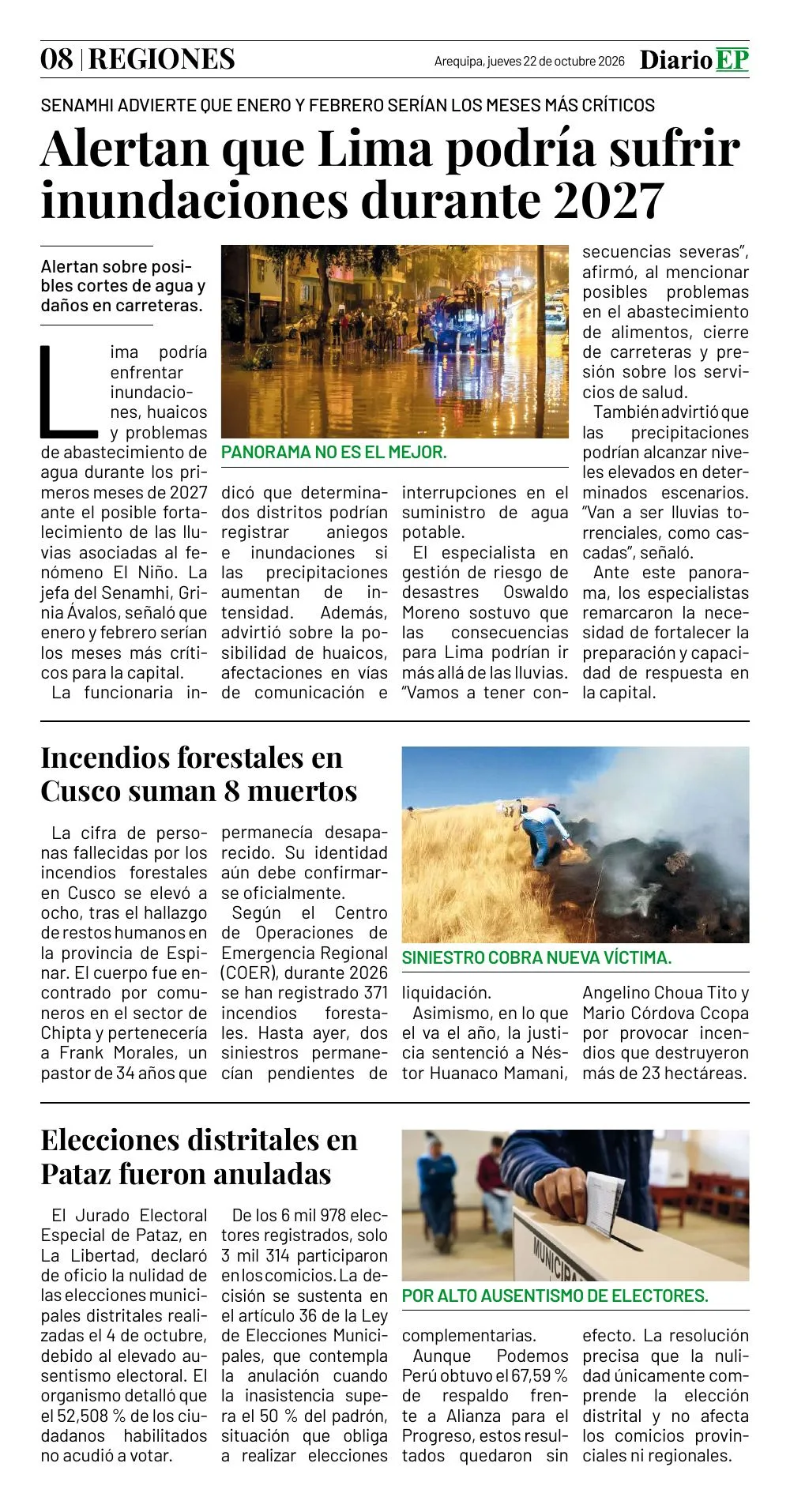Edición impresa — página 8