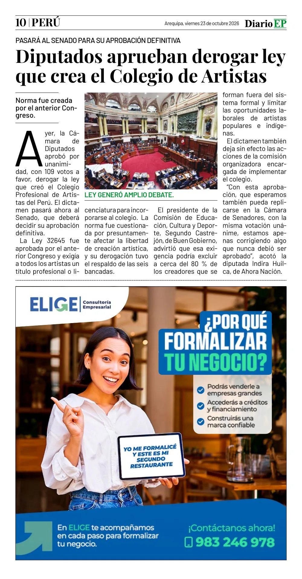 Edición impresa — página 10