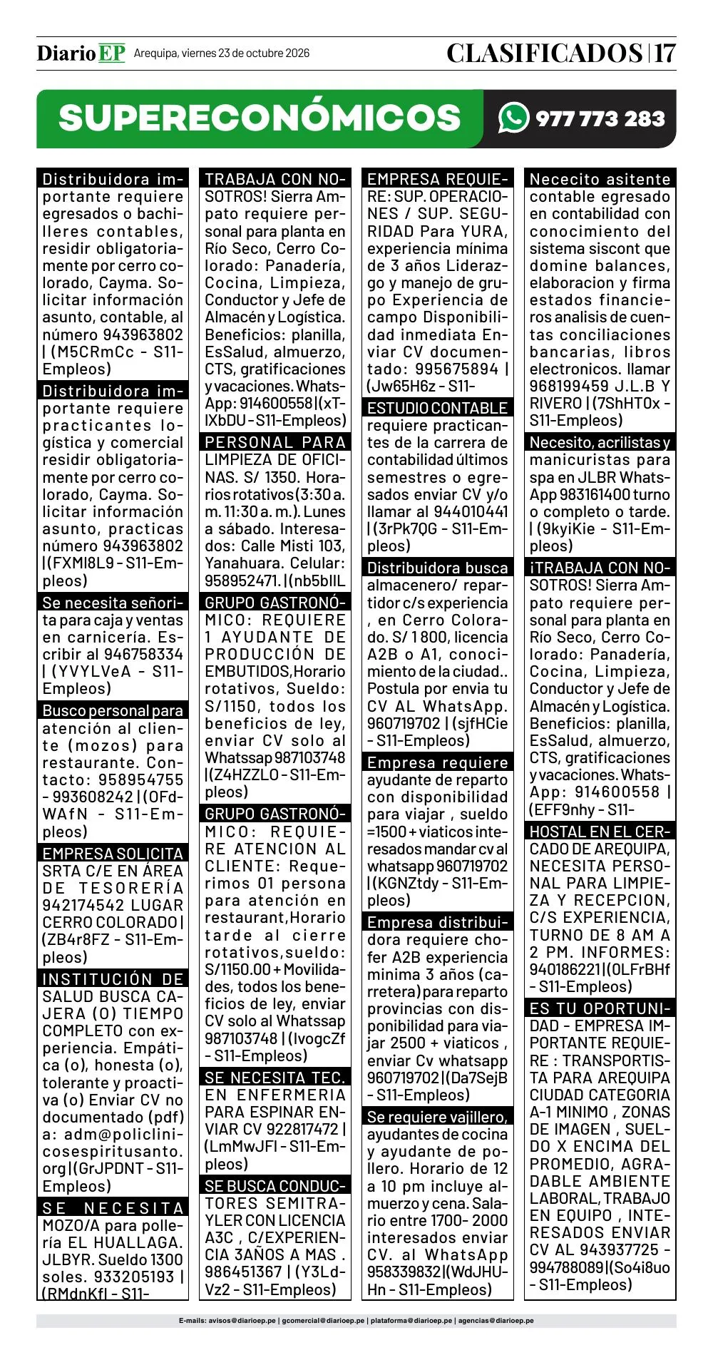 Edición impresa — página 17