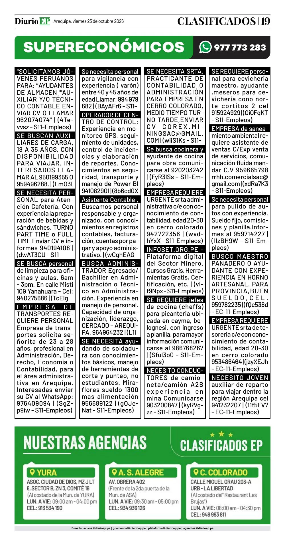 Edición impresa — página 19