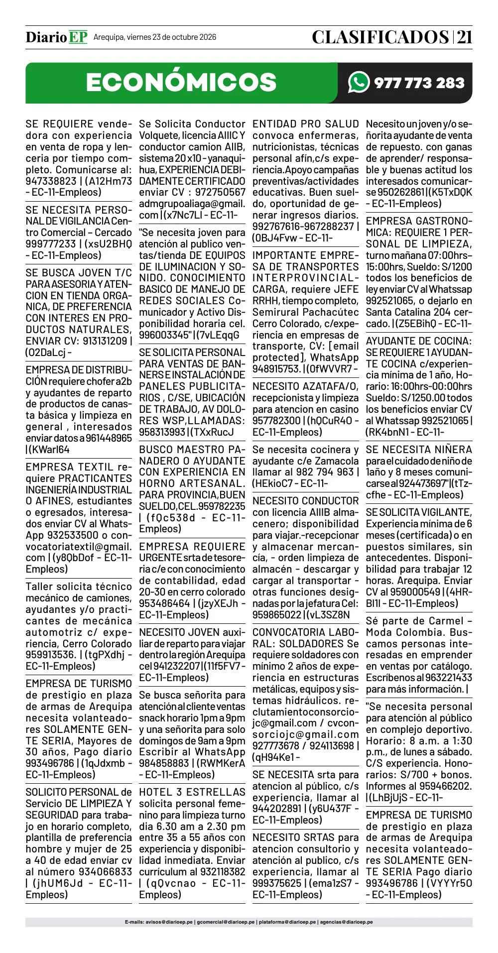 Edición impresa — página 21