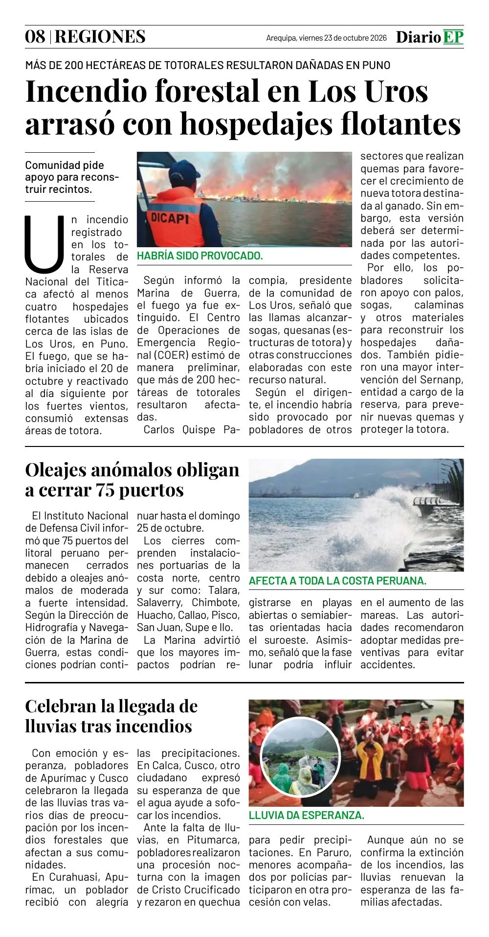 Edición impresa — página 8