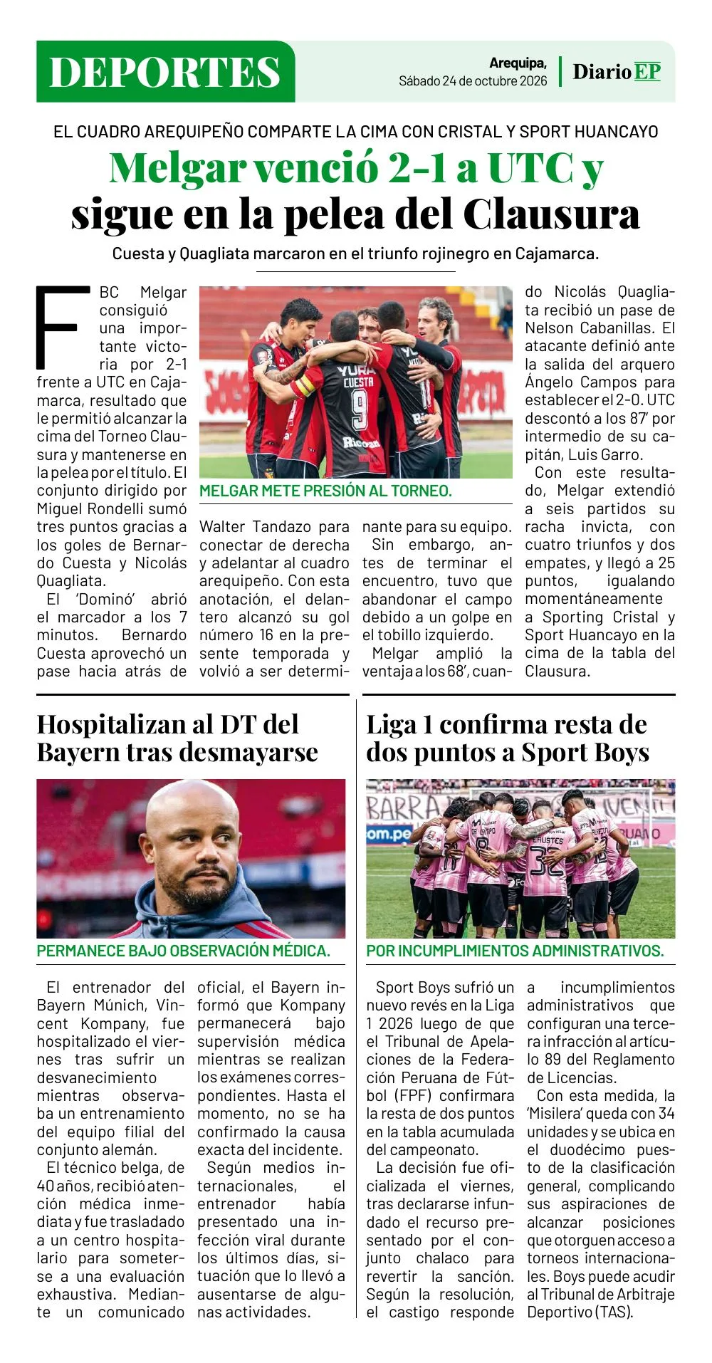 Edición impresa — página 12