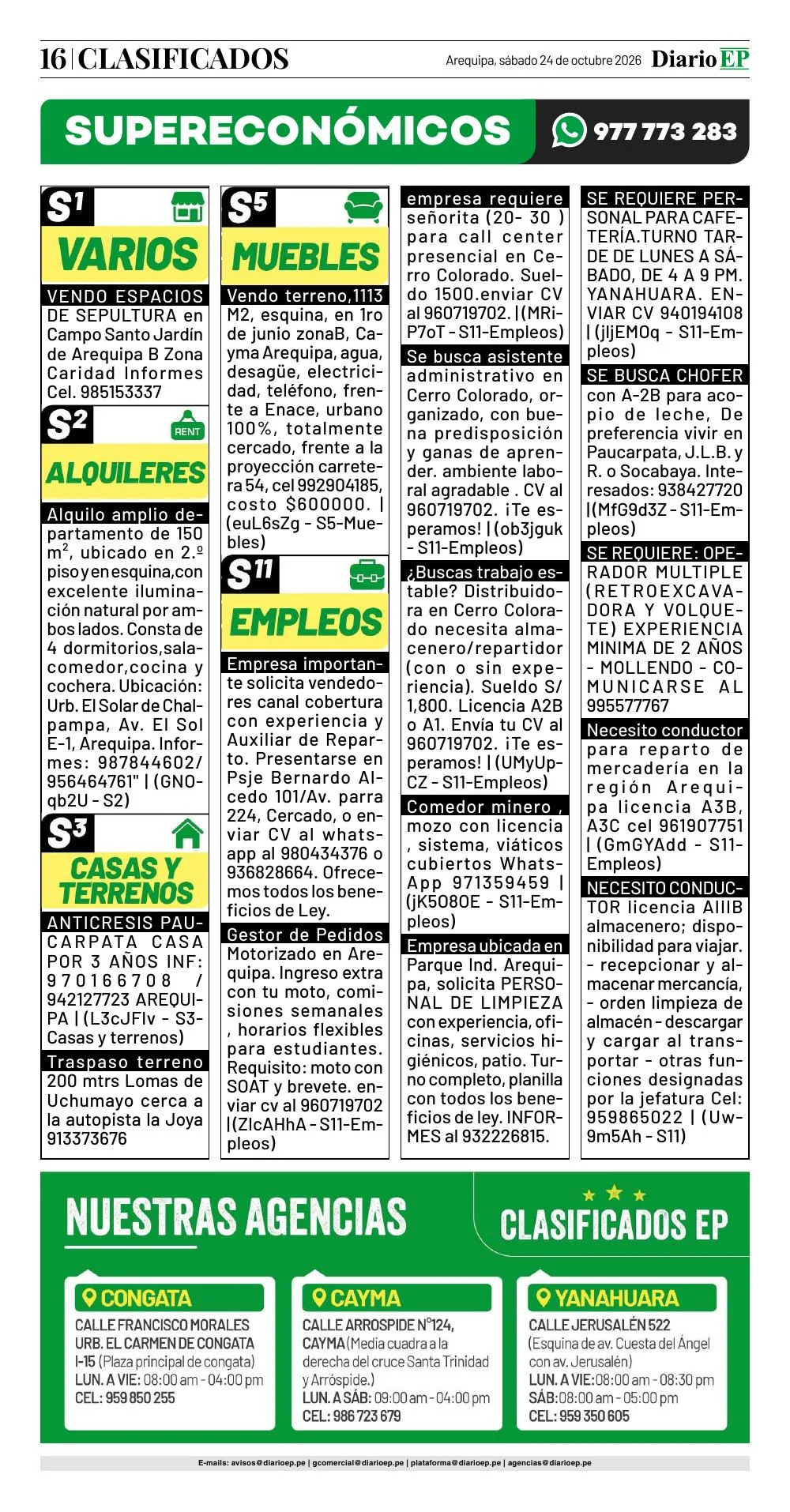 Edición impresa — página 16