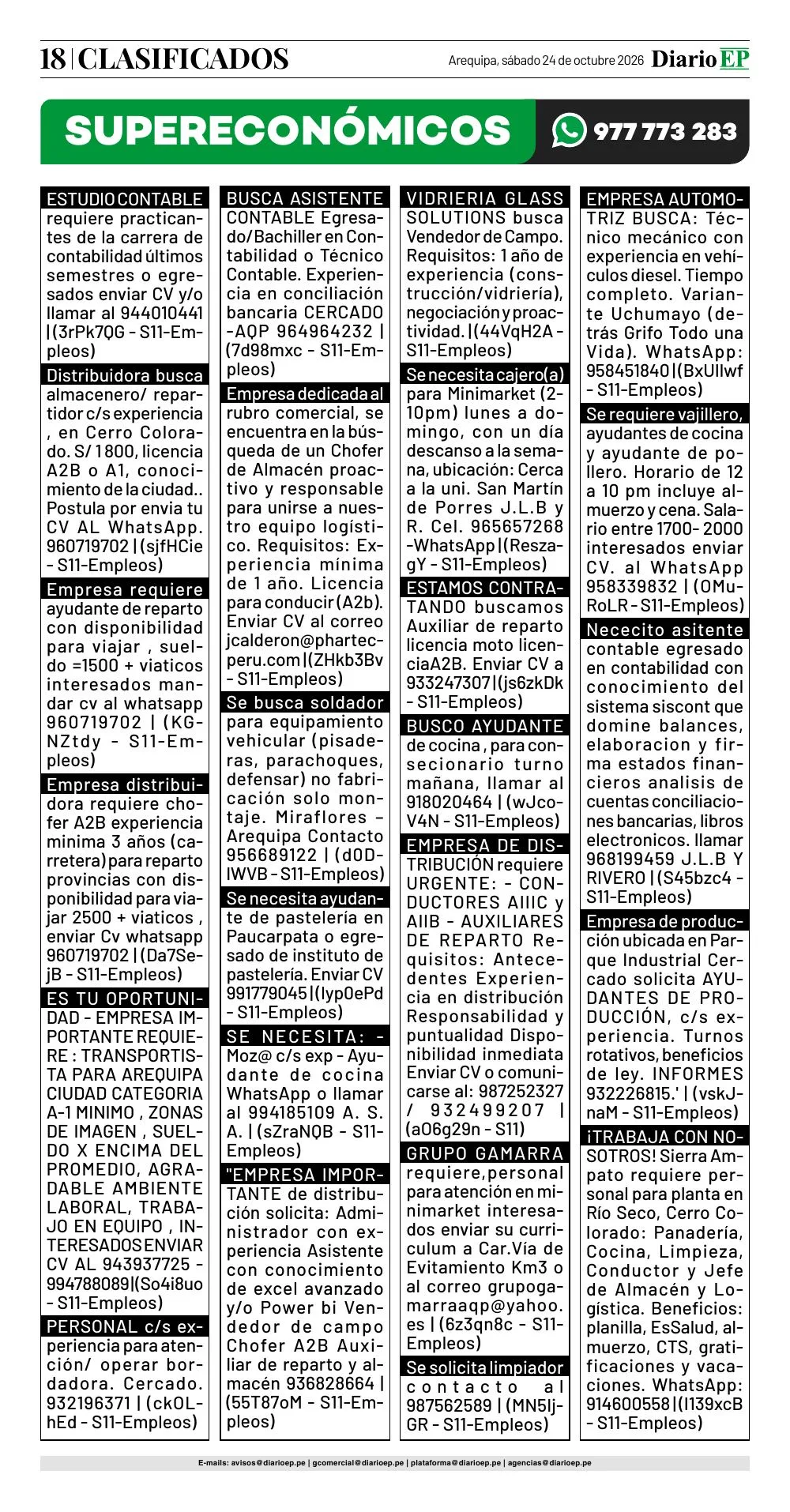 Edición impresa — página 18