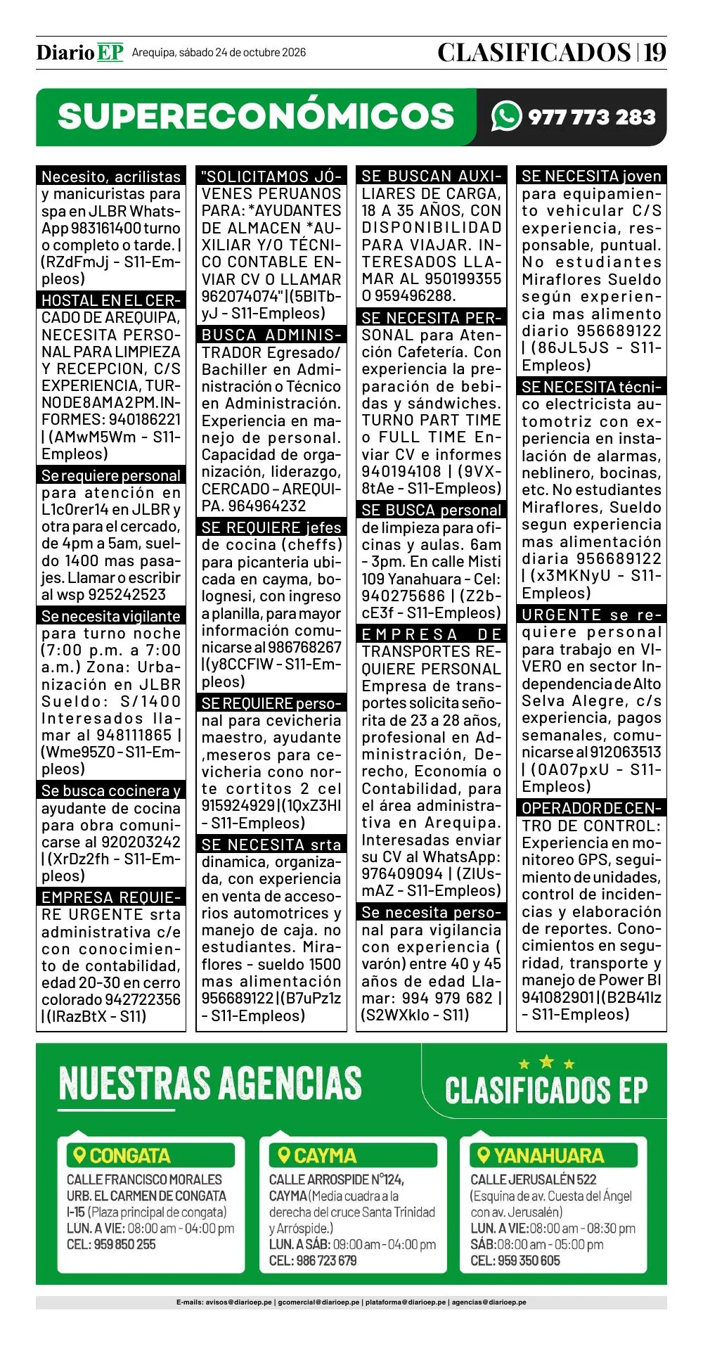 Edición impresa — página 19