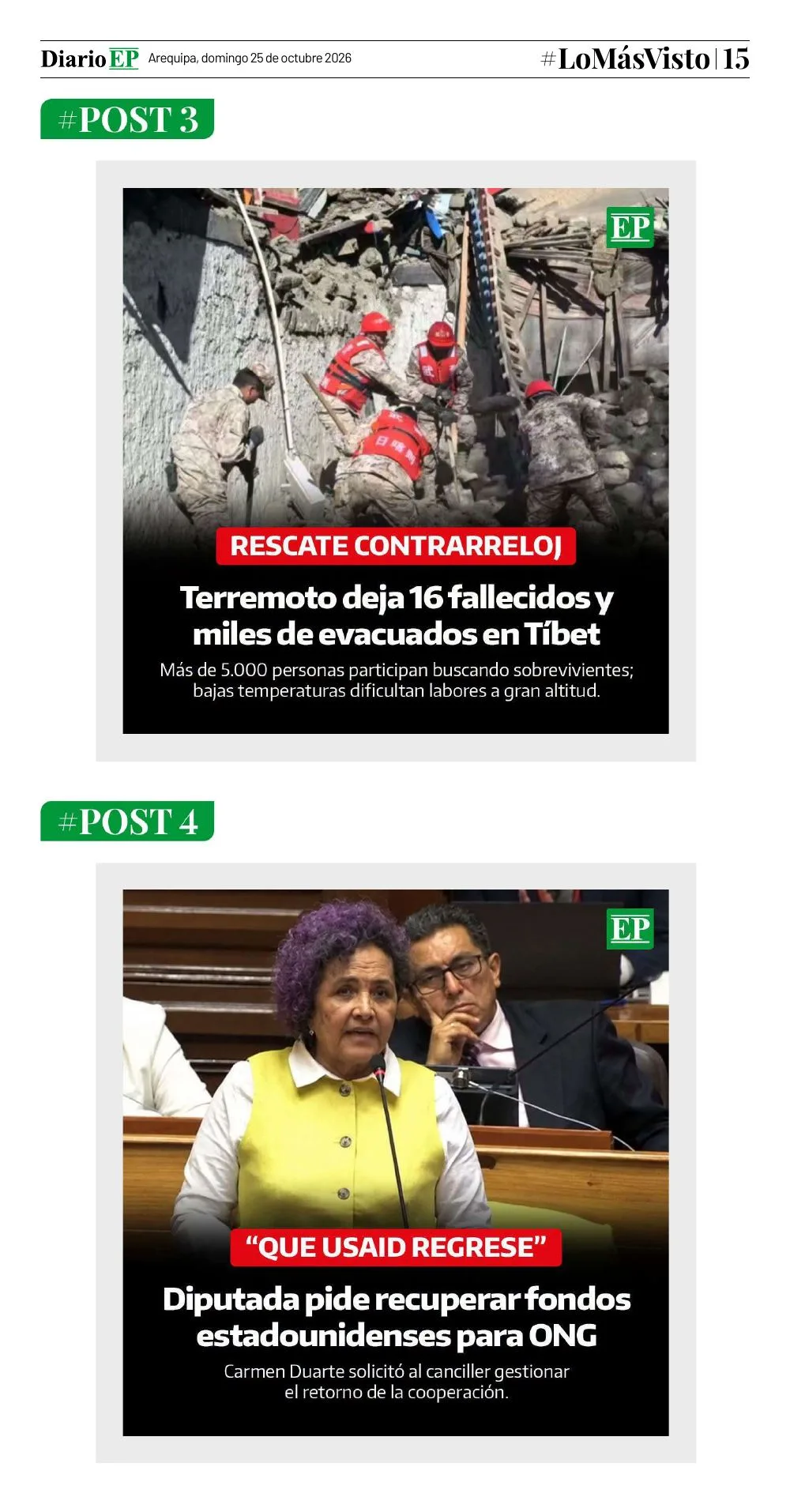 Edición impresa — página 15