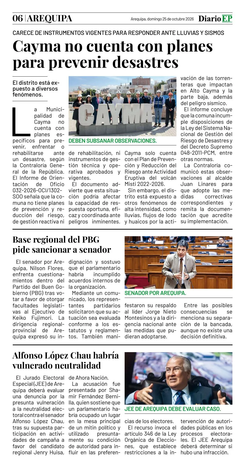 Edición impresa — página 6