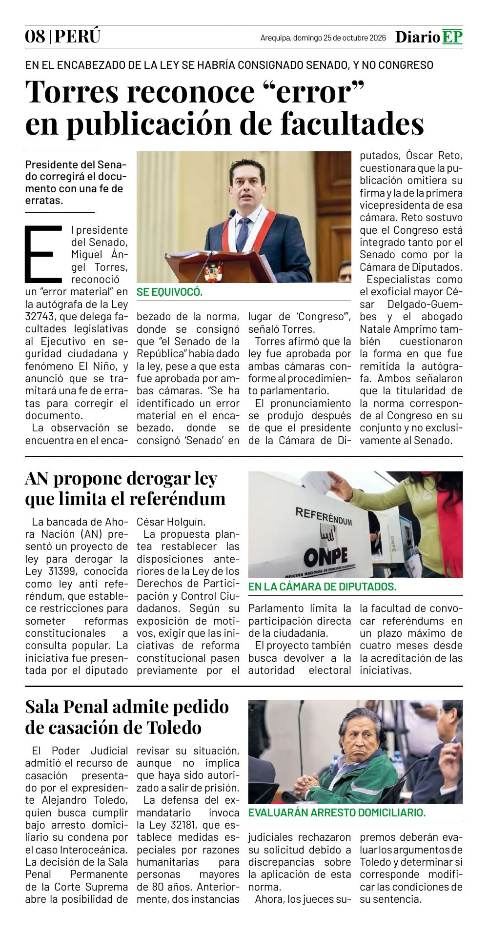Edición impresa — página 8