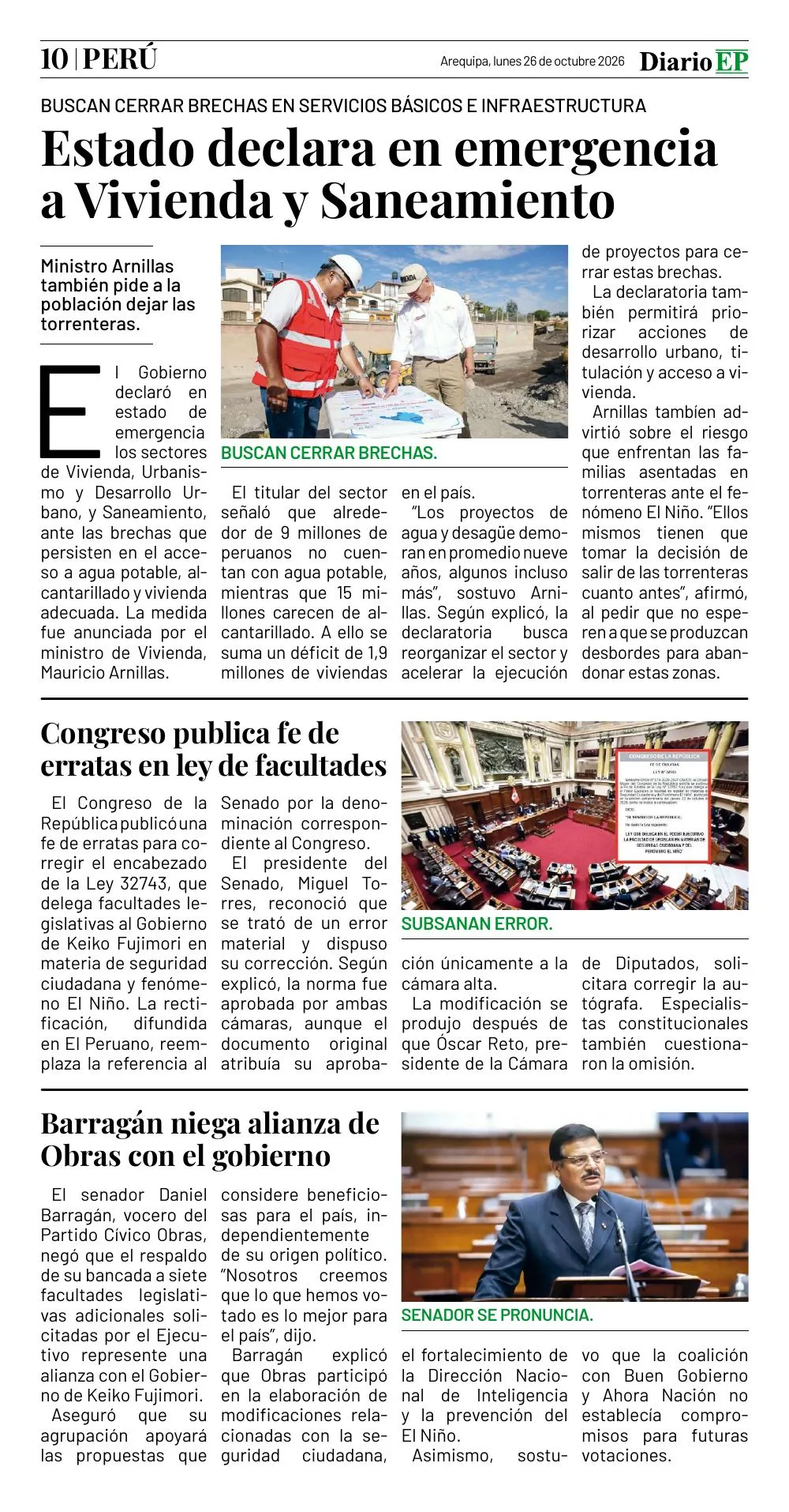 Edición impresa — página 10