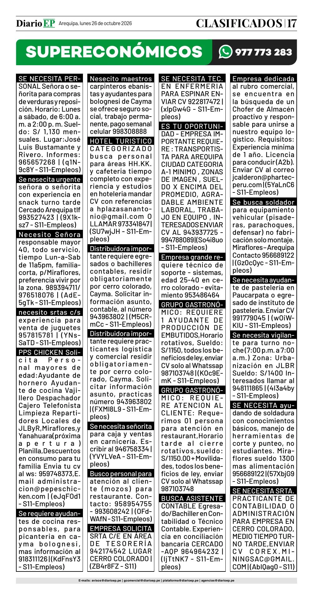 Edición impresa — página 17