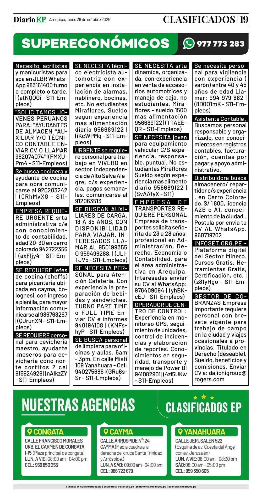 Edición impresa — página 19