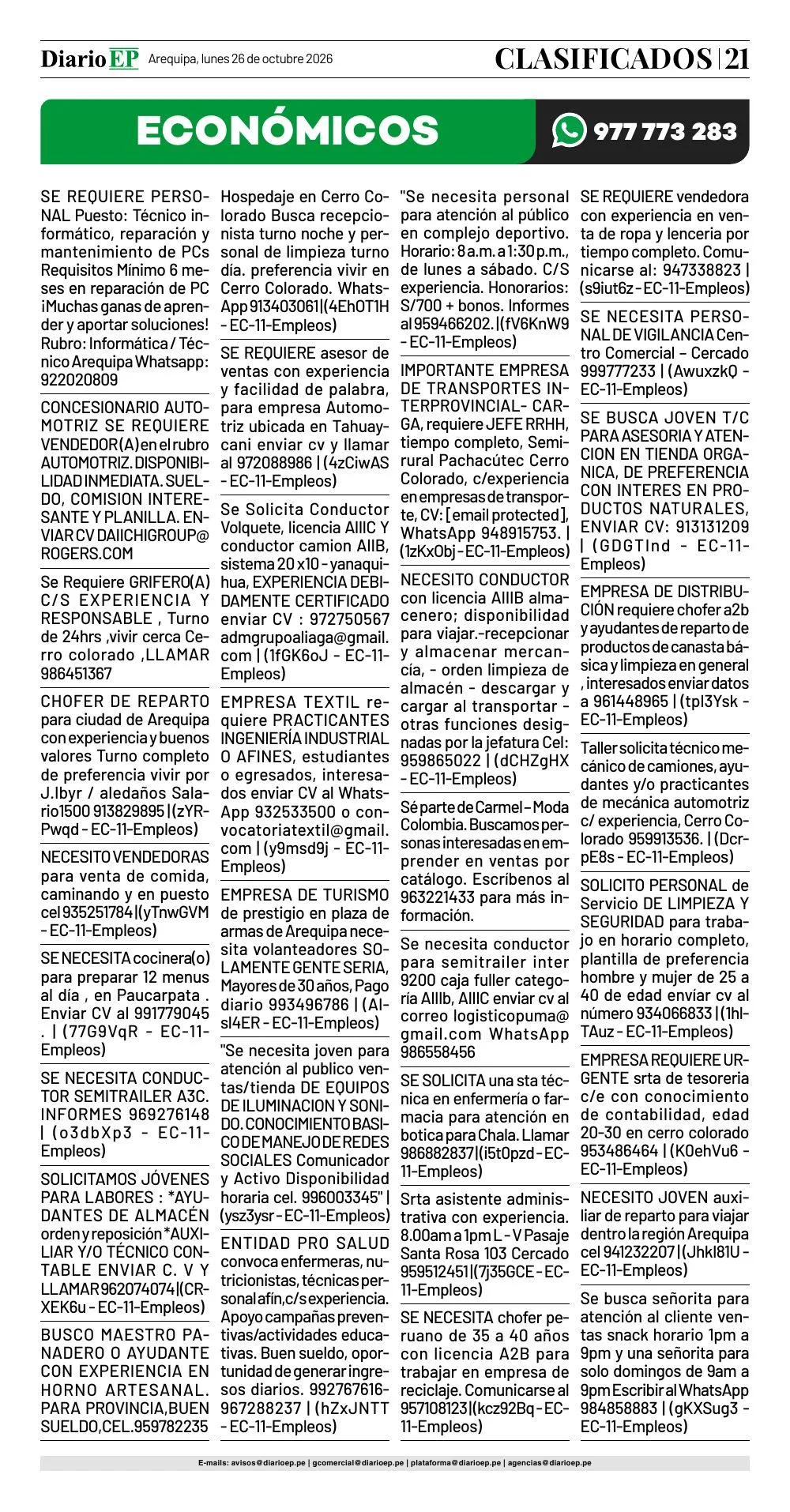 Edición impresa — página 21