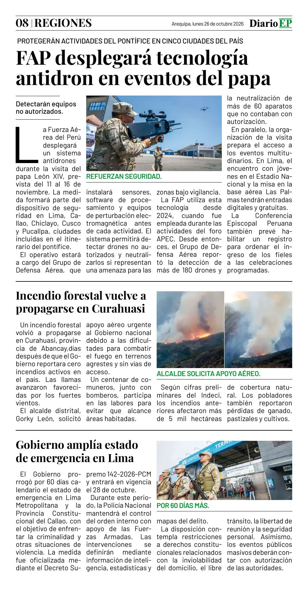 Edición impresa — página 8