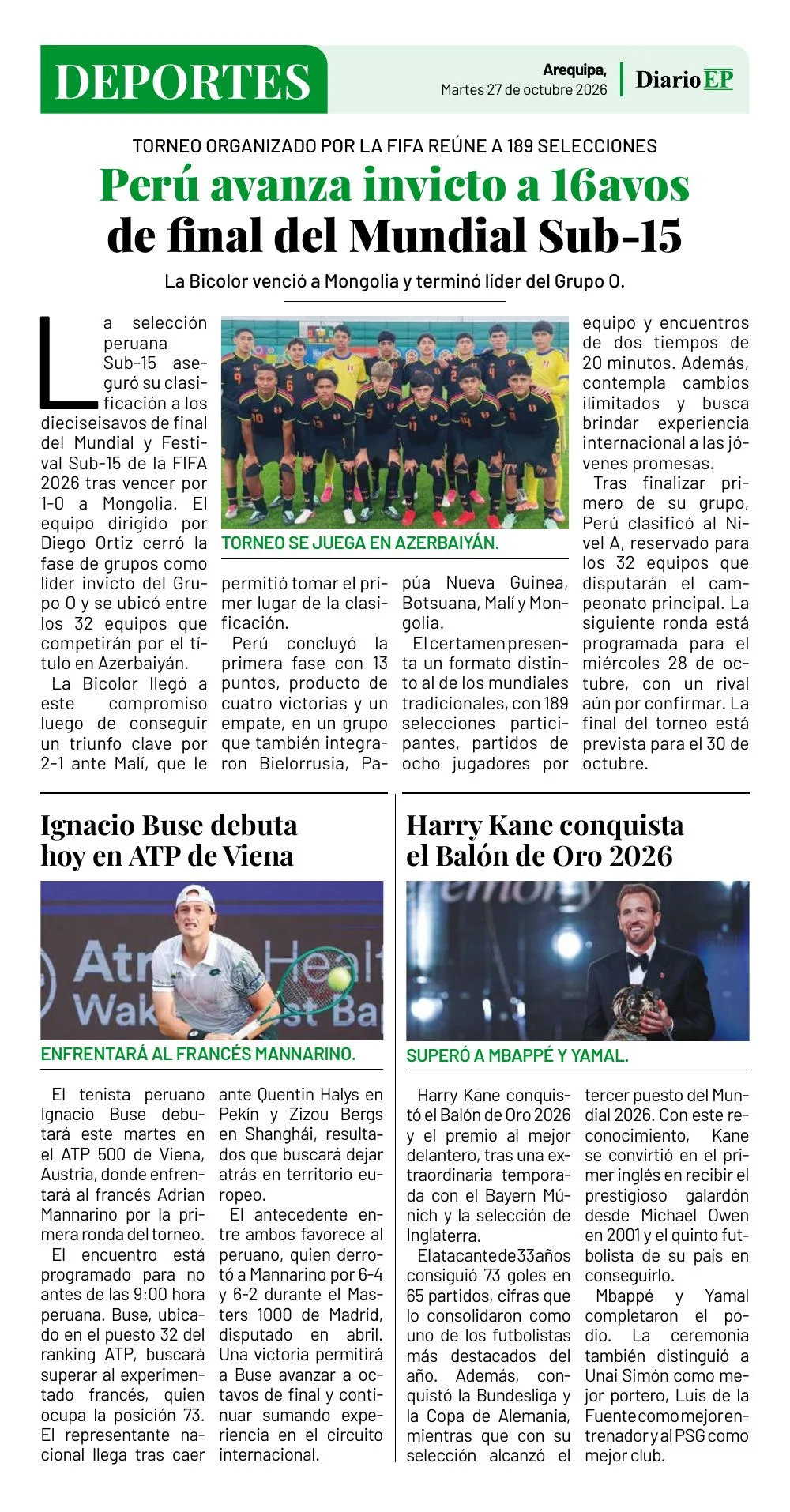 Edición impresa — página 12