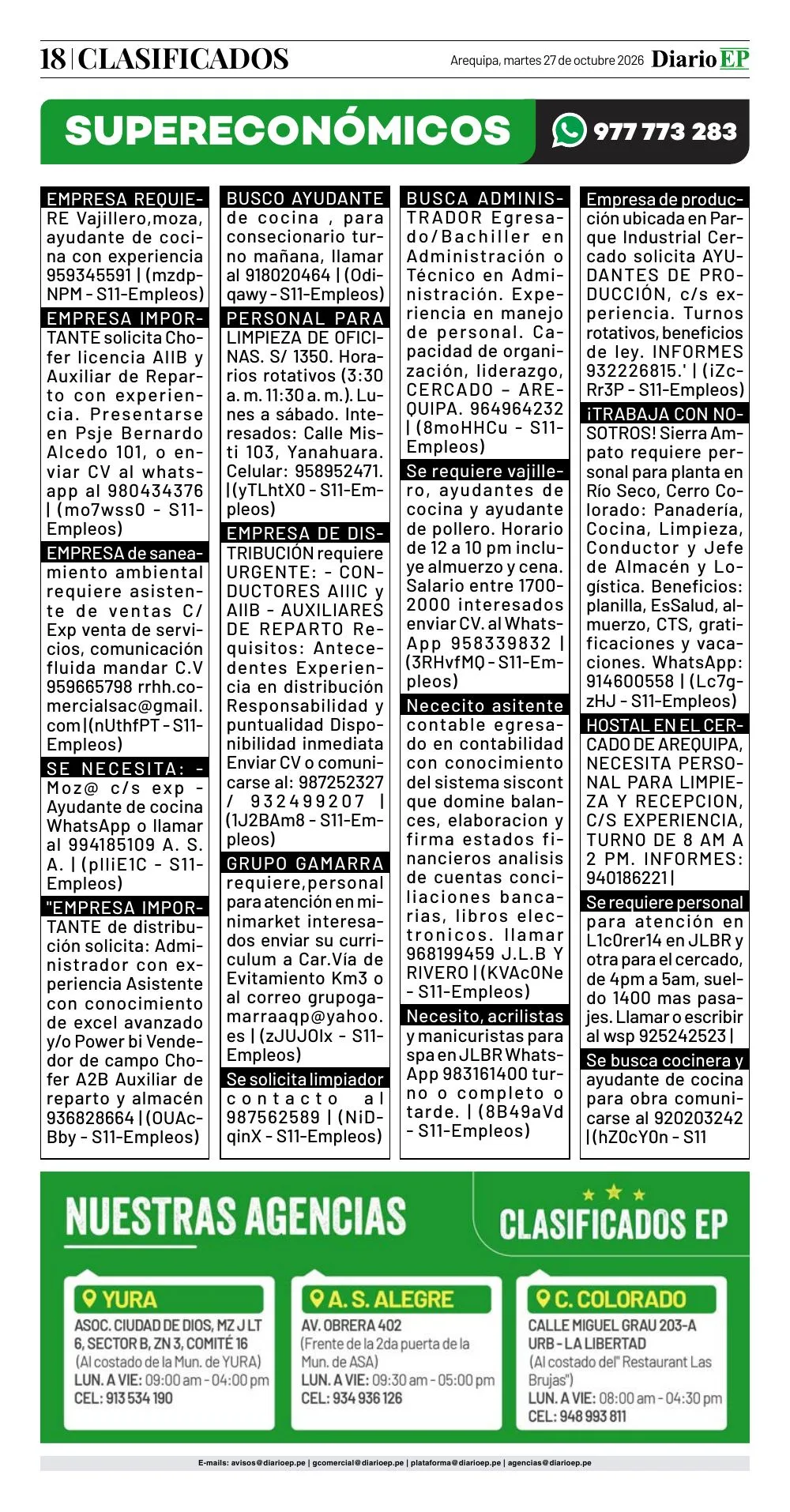 Edición impresa — página 18