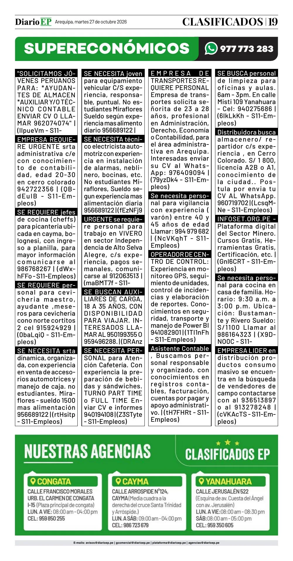 Edición impresa — página 19