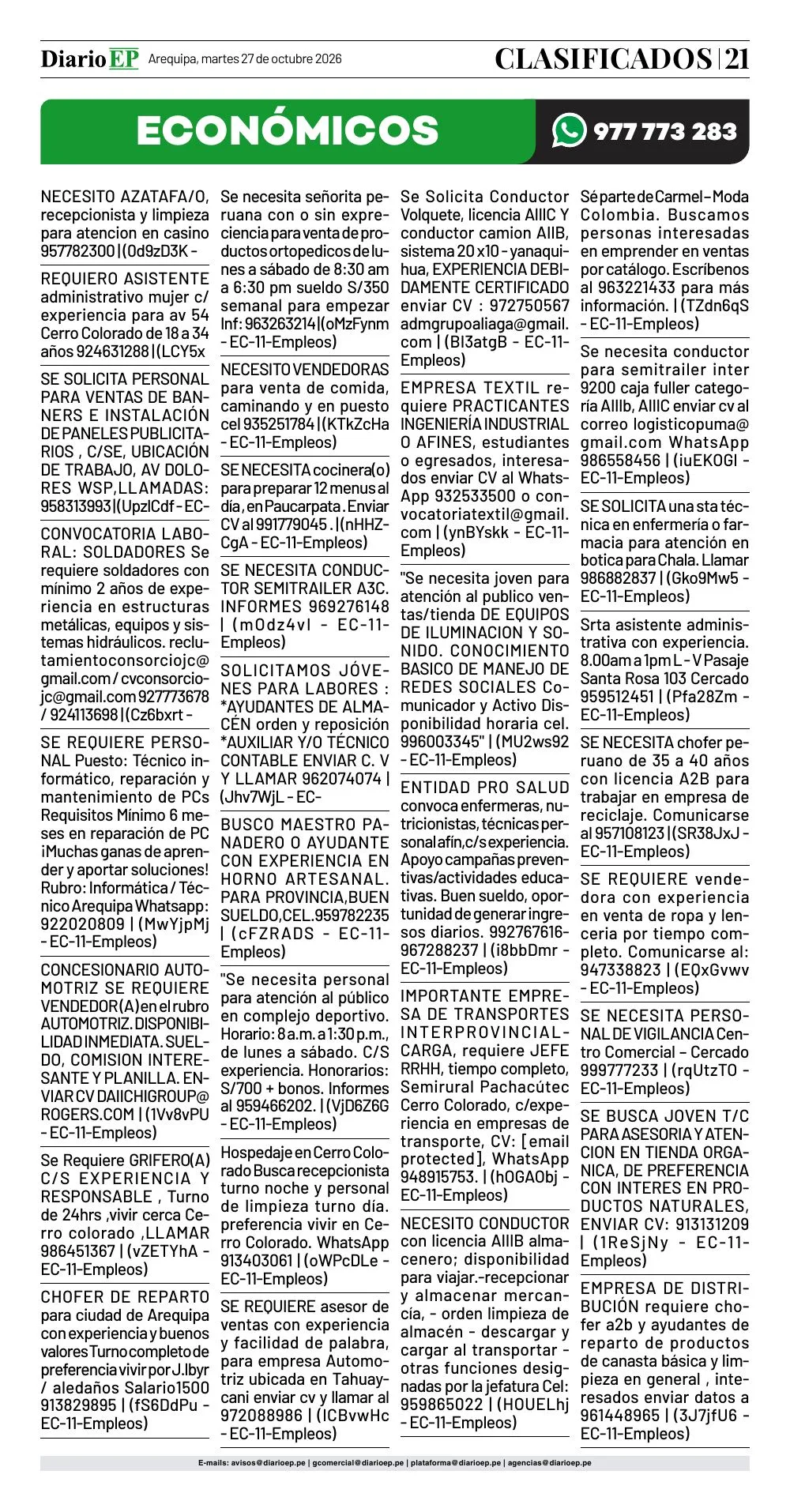 Edición impresa — página 21