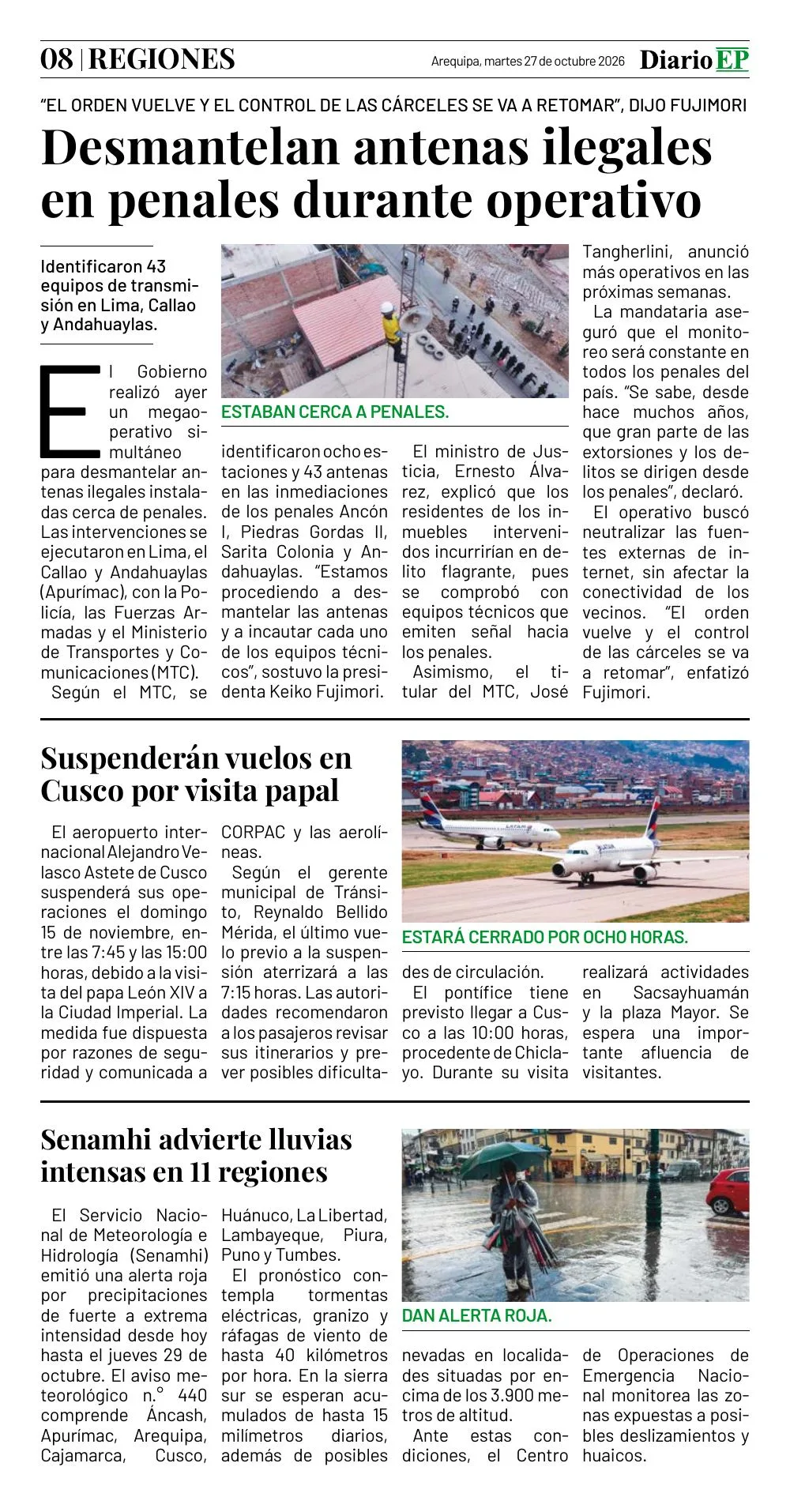 Edición impresa — página 8