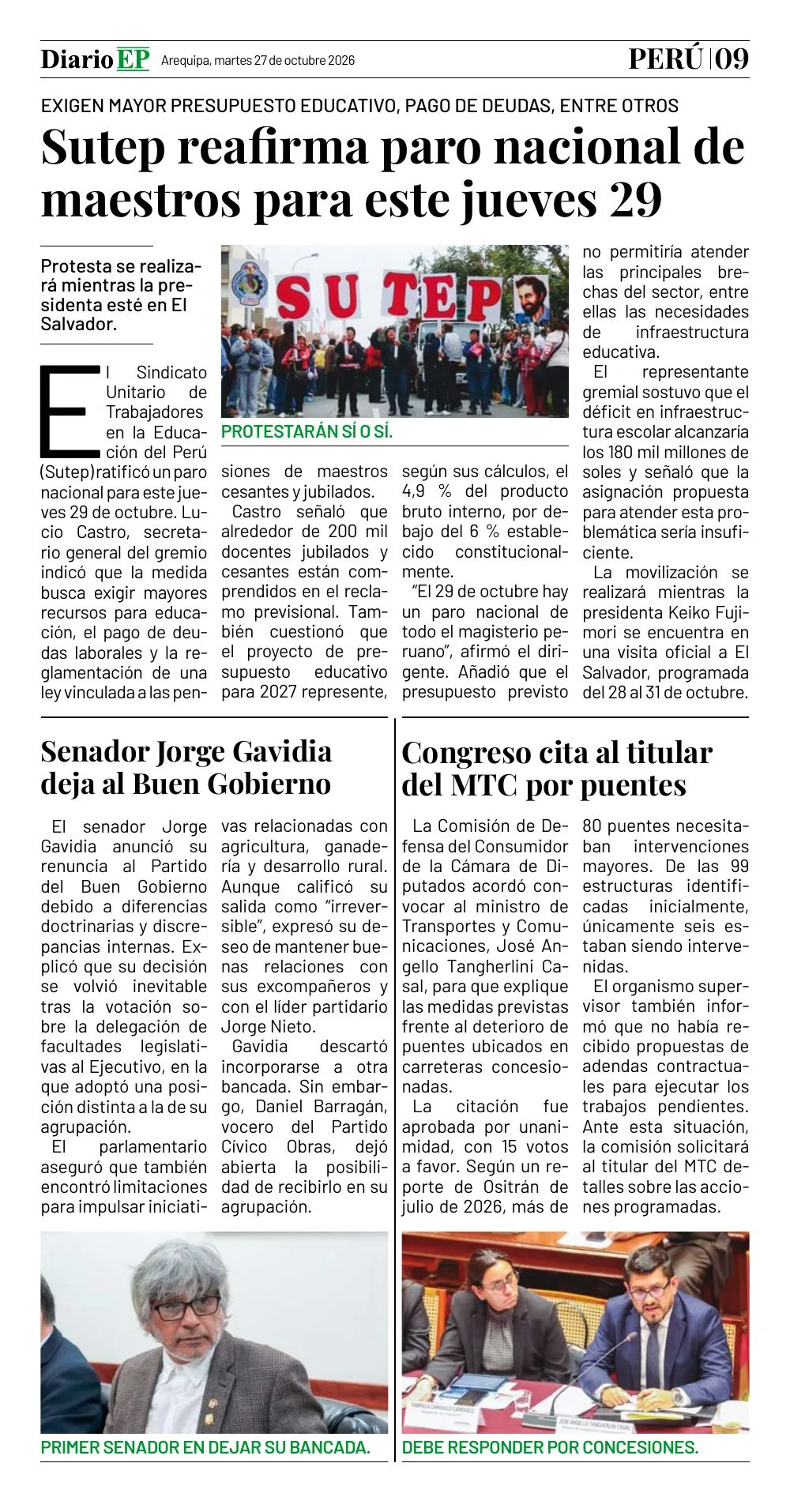 Edición impresa — página 9