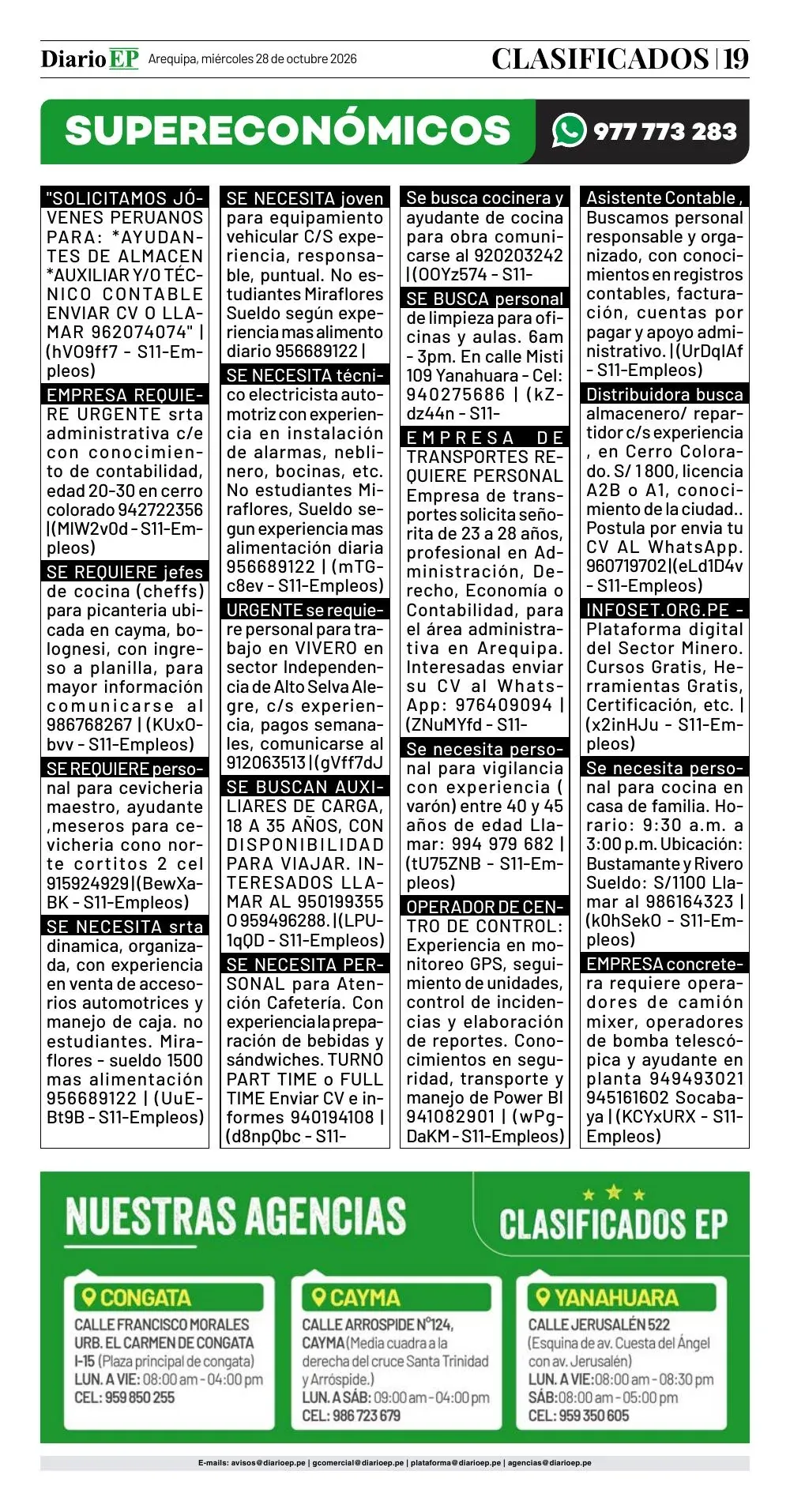 Edición impresa — página 19