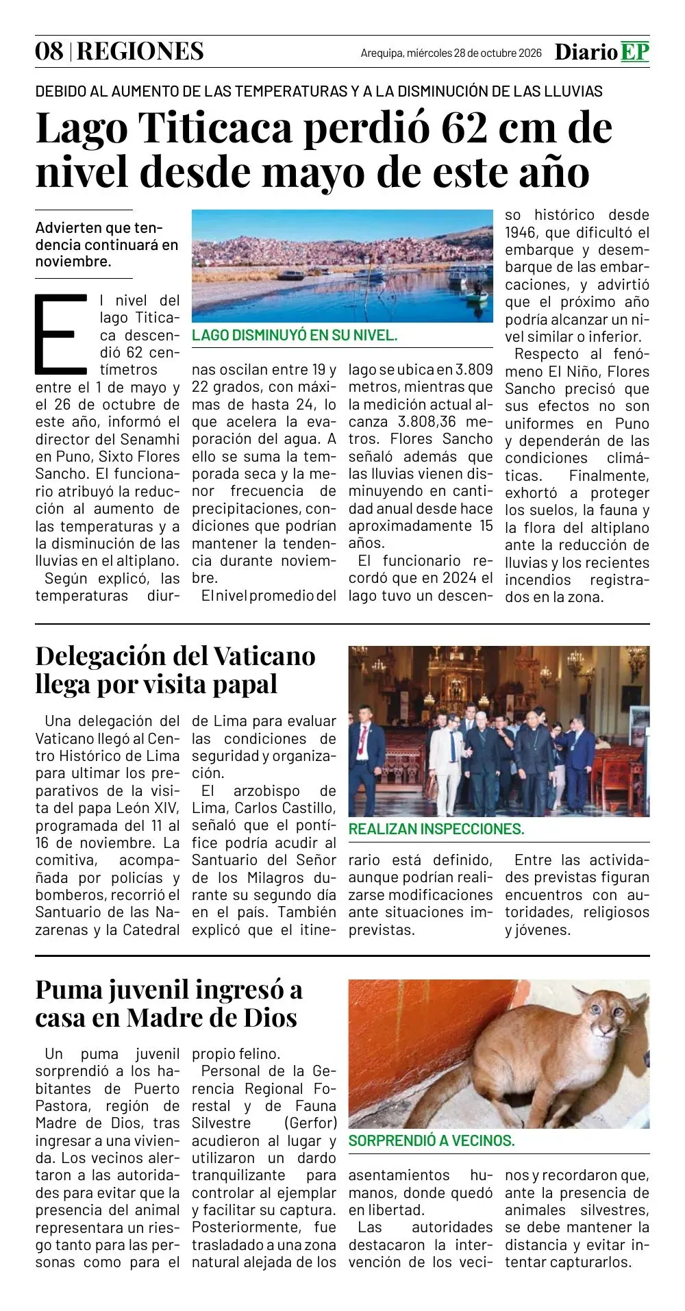 Edición impresa — página 8