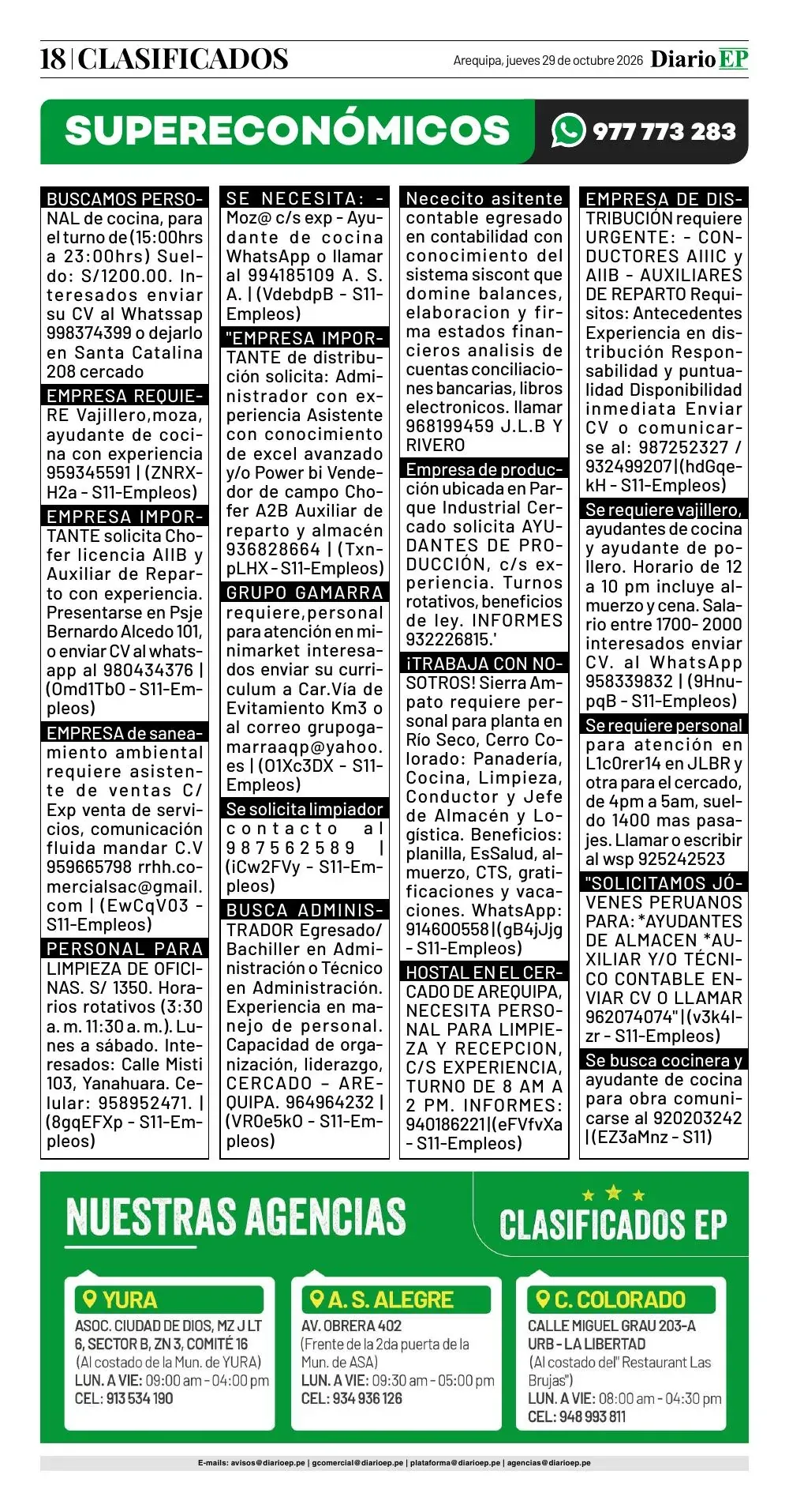 Edición impresa — página 18