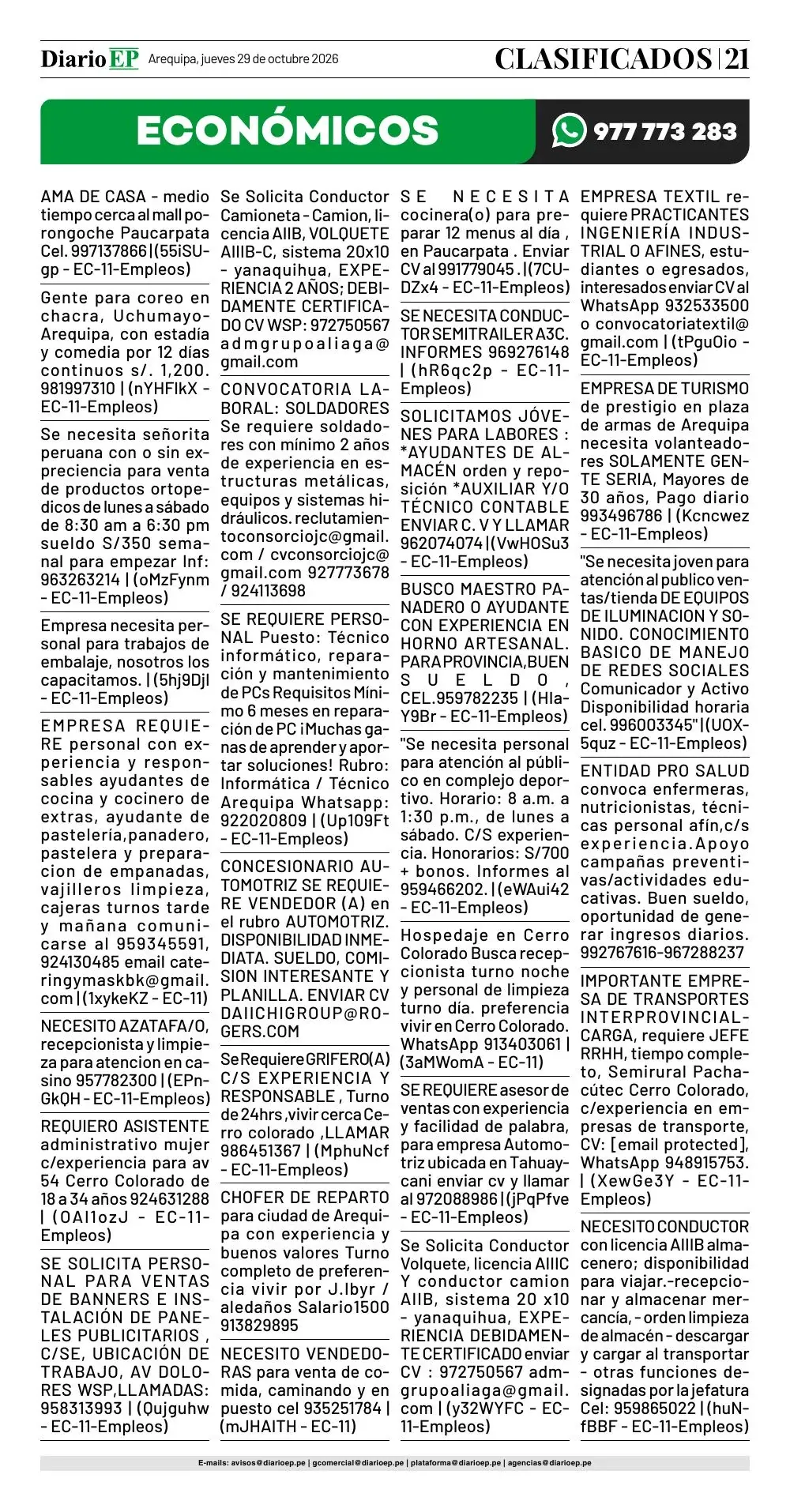 Edición impresa — página 21